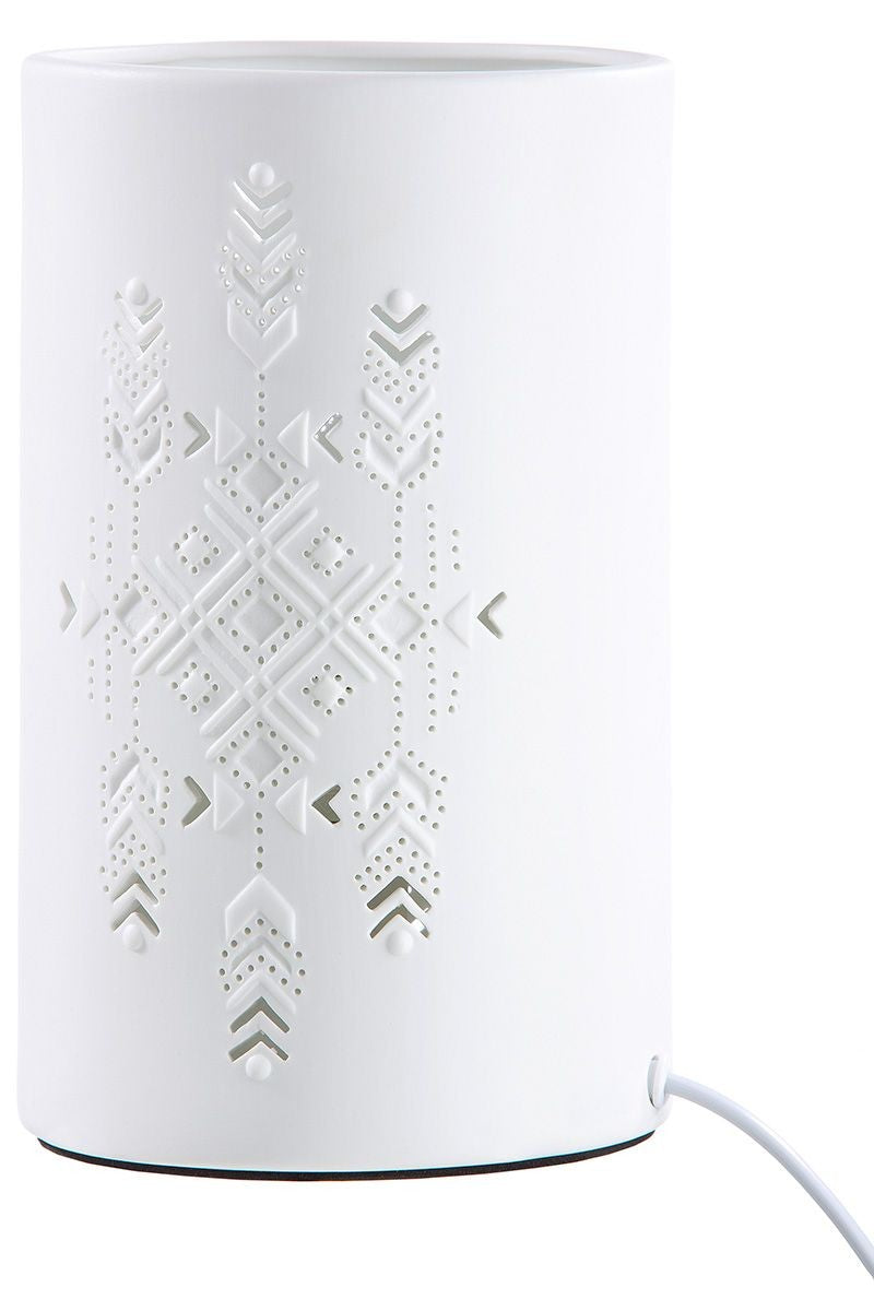 Bordlampe Graphic hvid 2