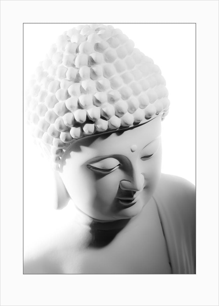Buddha art print - light - 0032 1