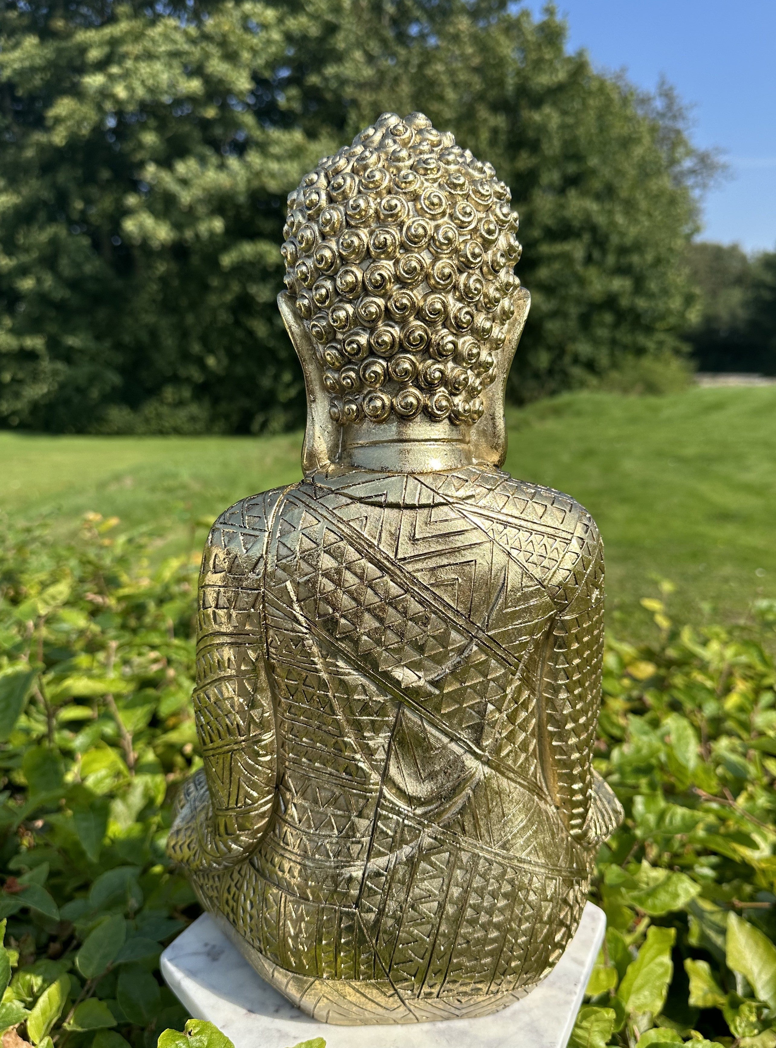 Buddha guld 39cm 5