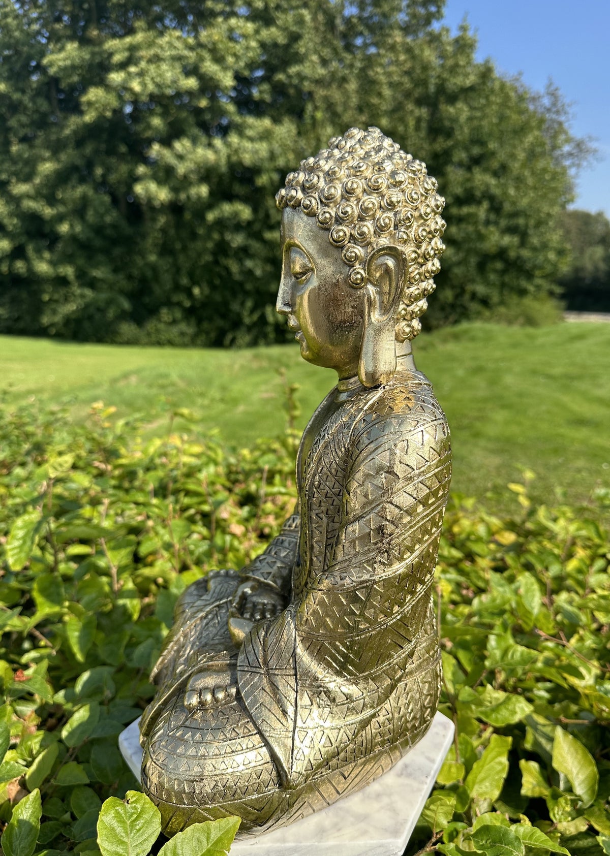 Buddha guld 39cm 6