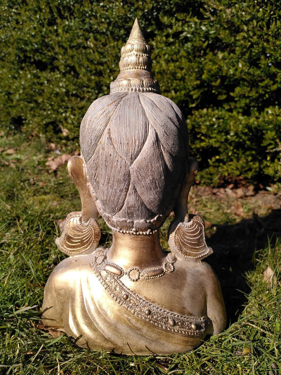 Buddha Guld byste 36 cm 3