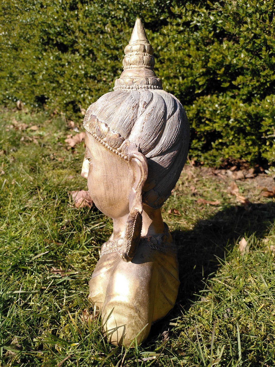 Buddha Guld byste 36 cm 4