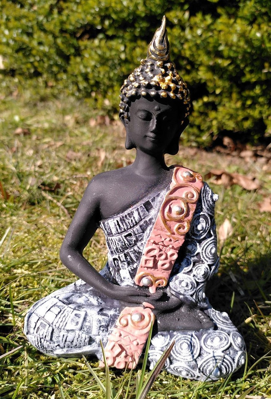 Buddha i blå 19,5 cm 1