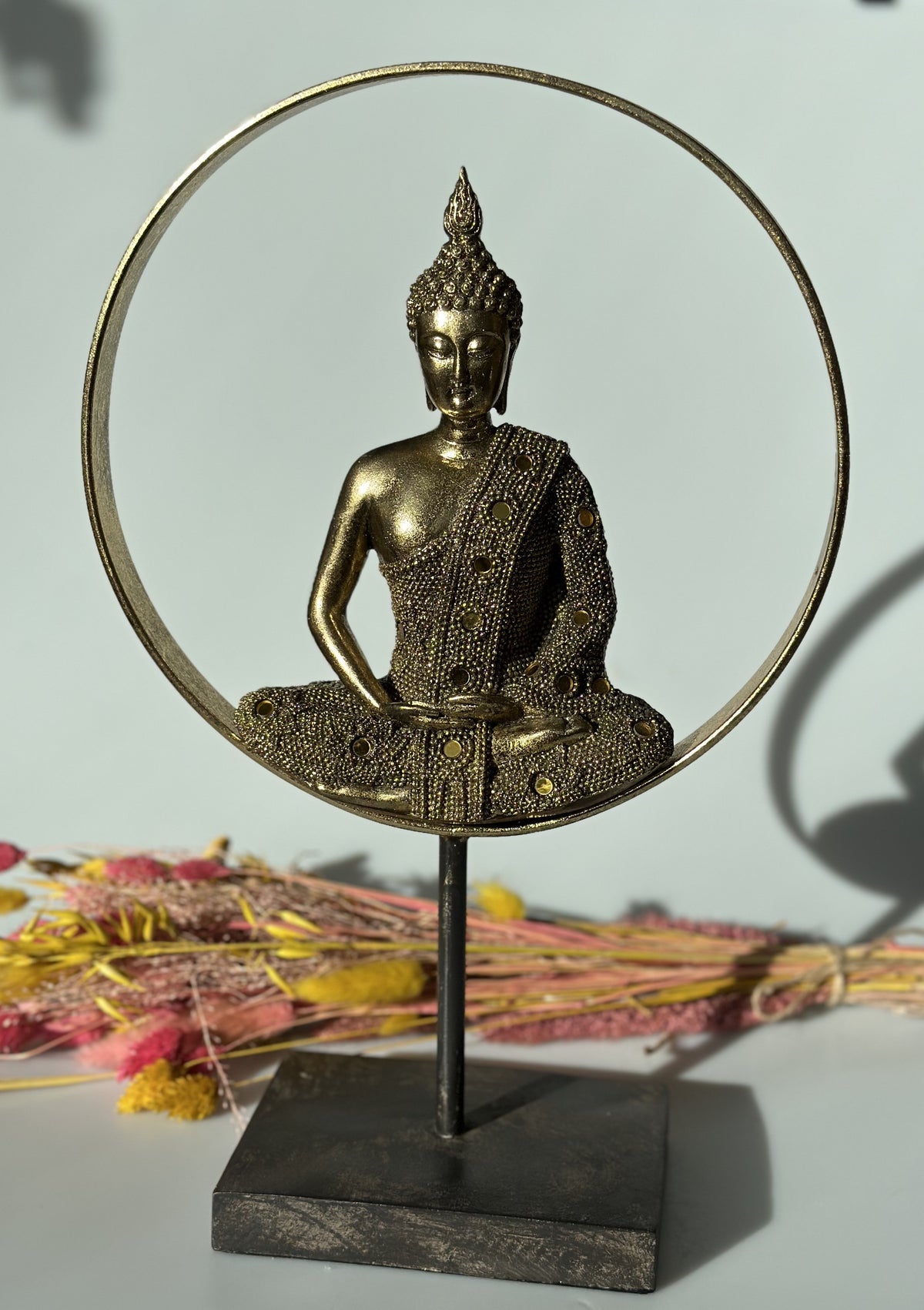 Buddha i livshjul - 40 cm 3