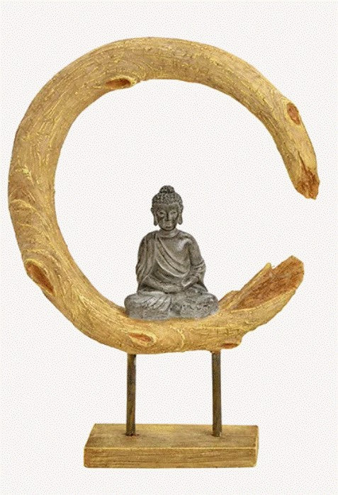 Buddha i livshjul mediterende