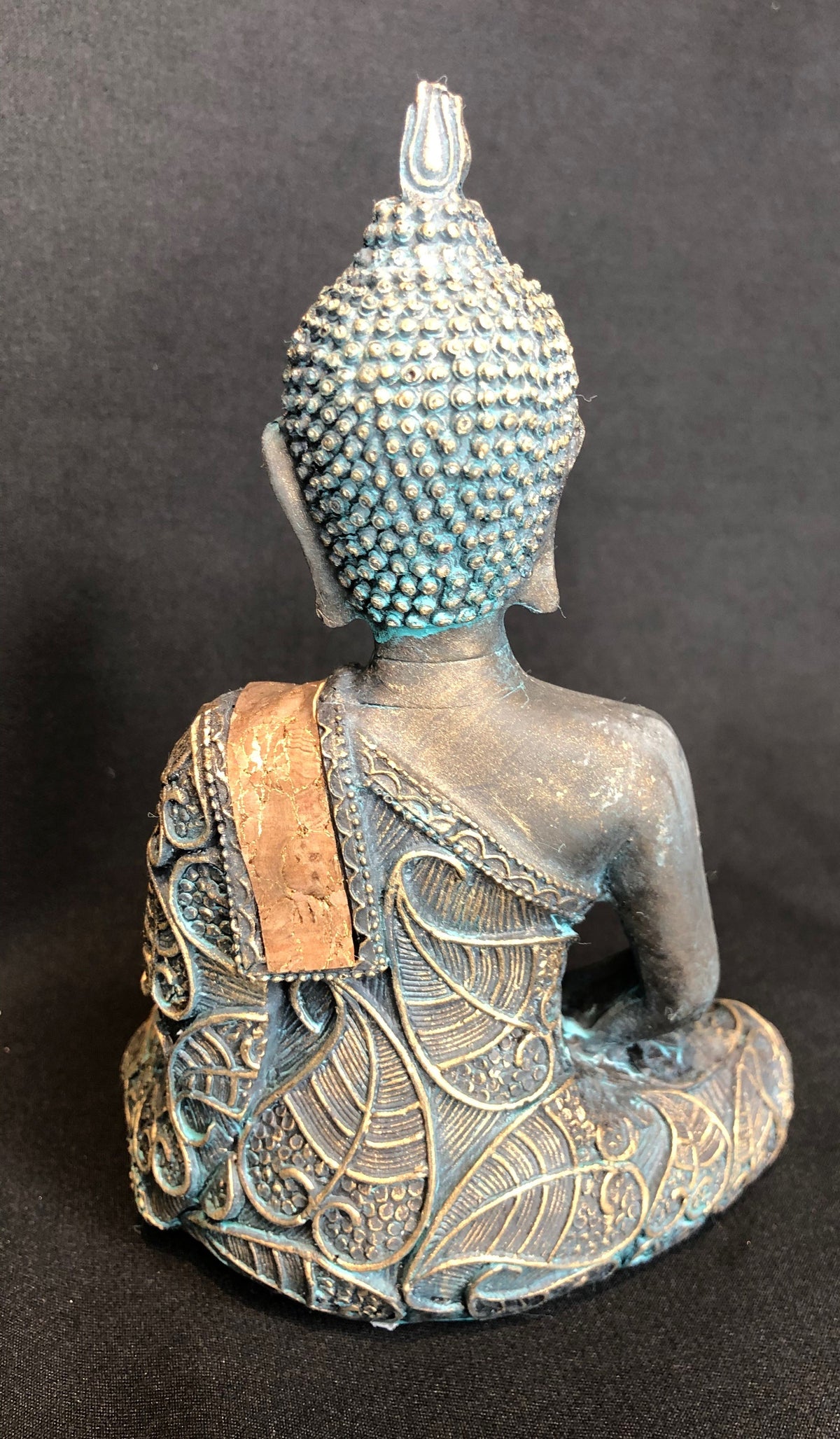 Buddha i meditation vintage look 3