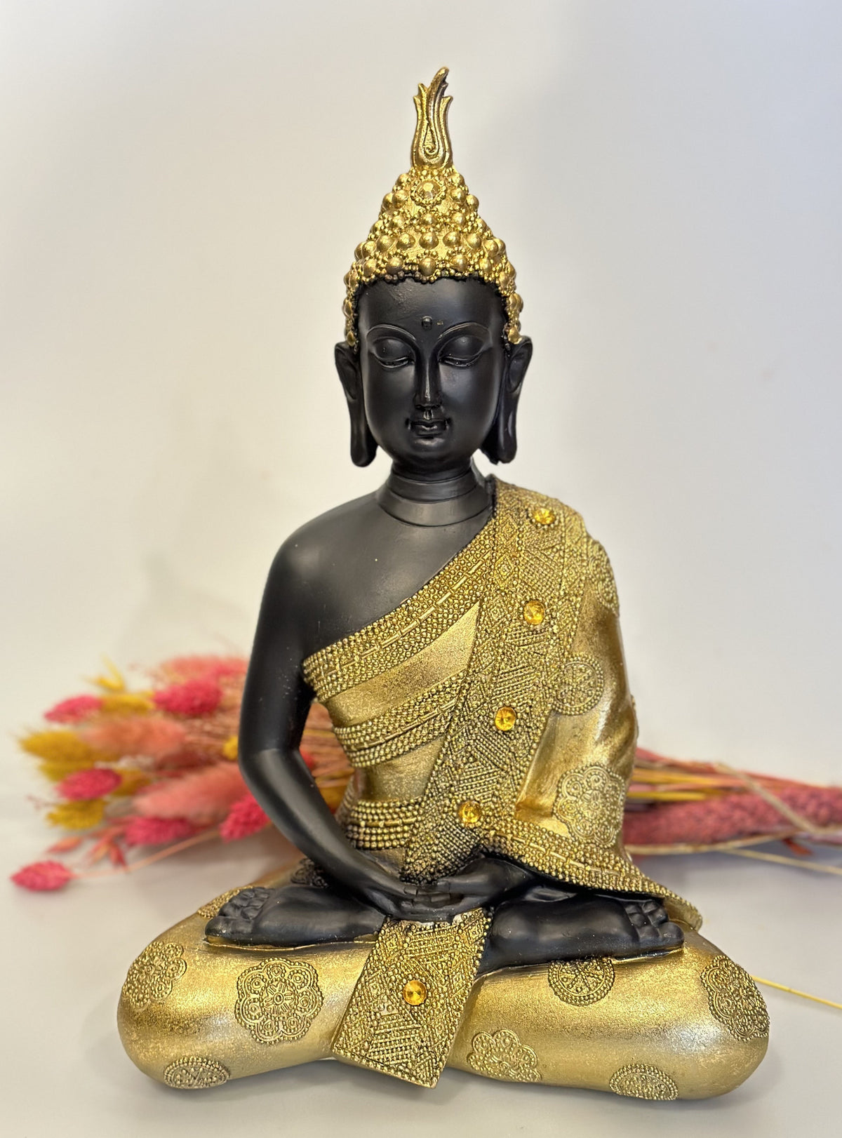 Buddha i Sort / Guld 1