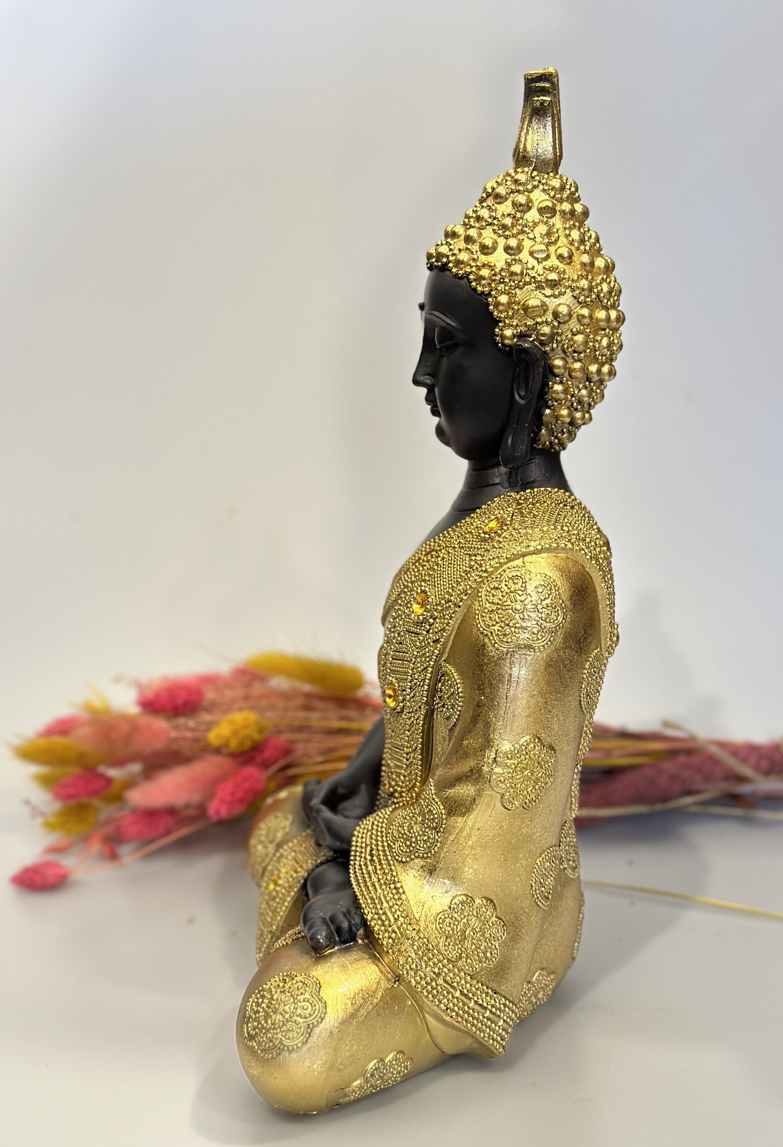 Buddha i Sort / Guld 2