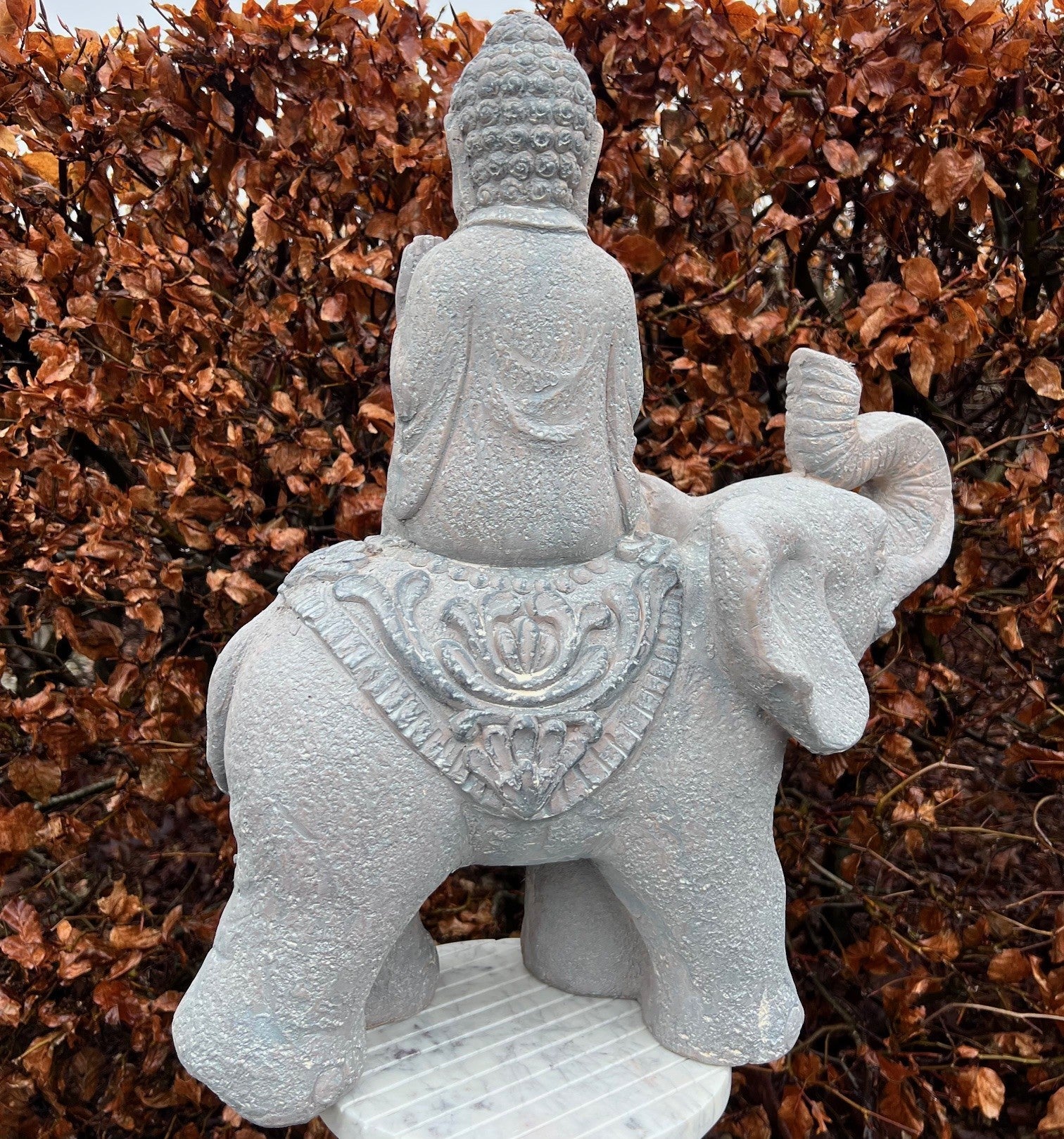 Buddha på elefant 4