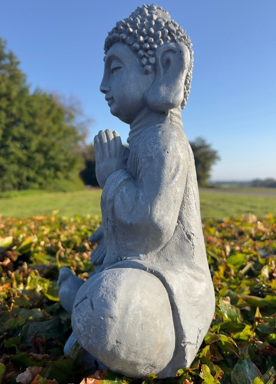 Buddha statue - 39 cm. 4