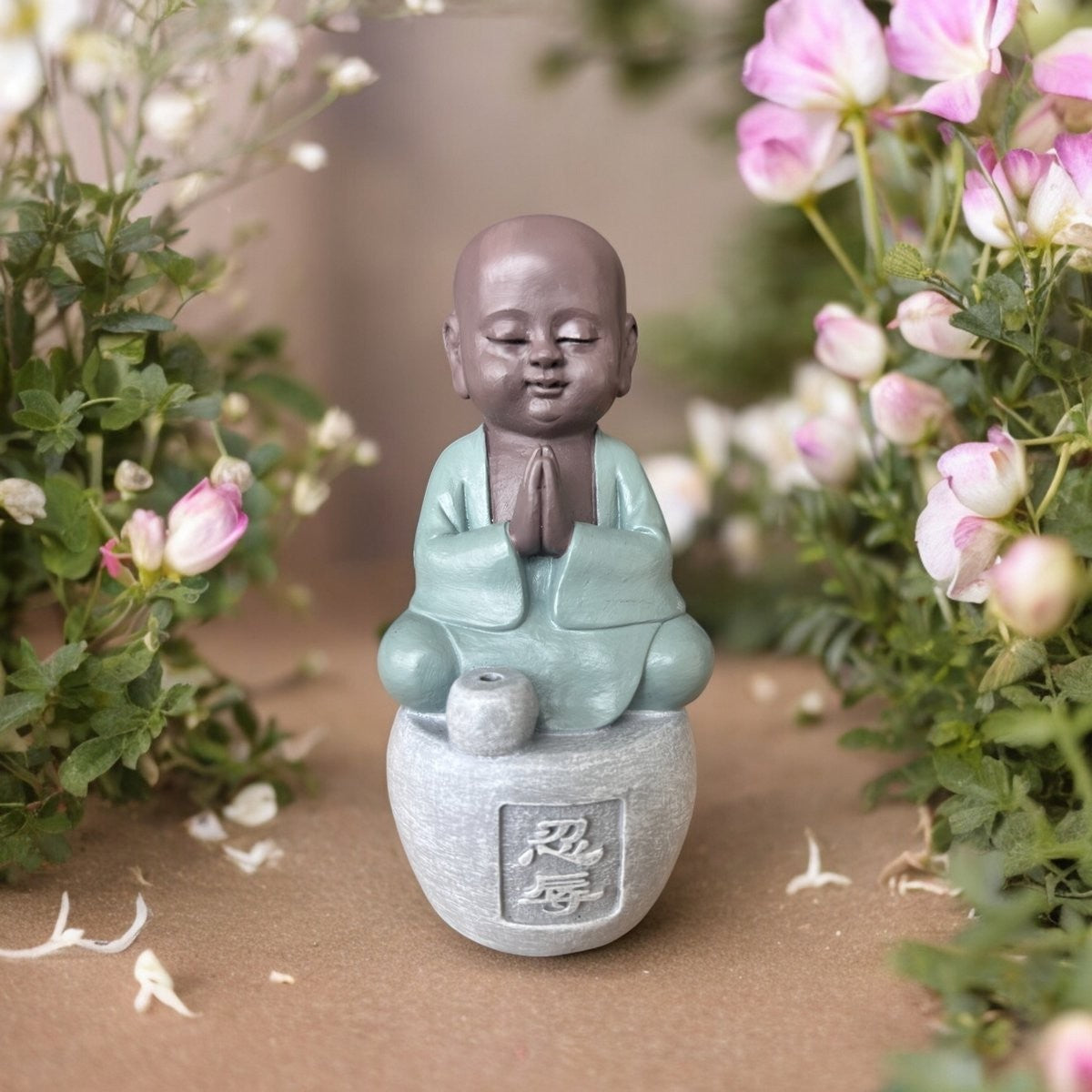 Buddha med røgelse holder 1