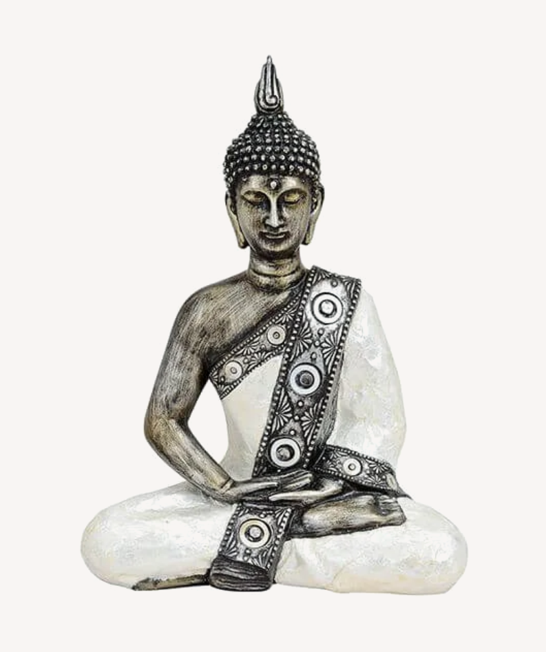 Buddha Thailandsk figur perlemor 27cm