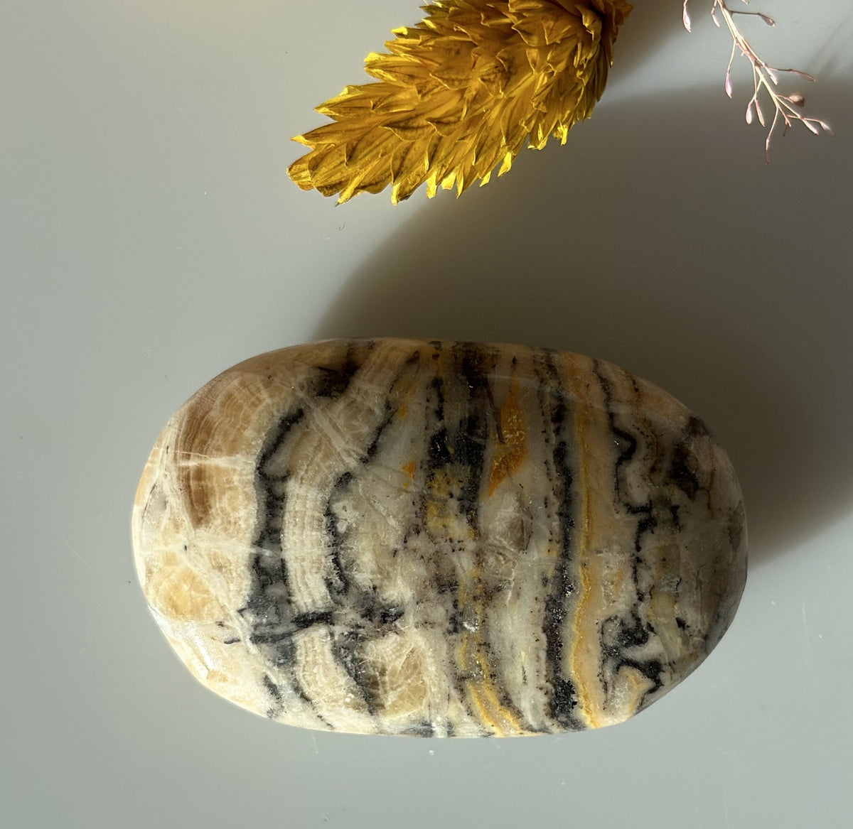 Bumble bee jaspis oval 1