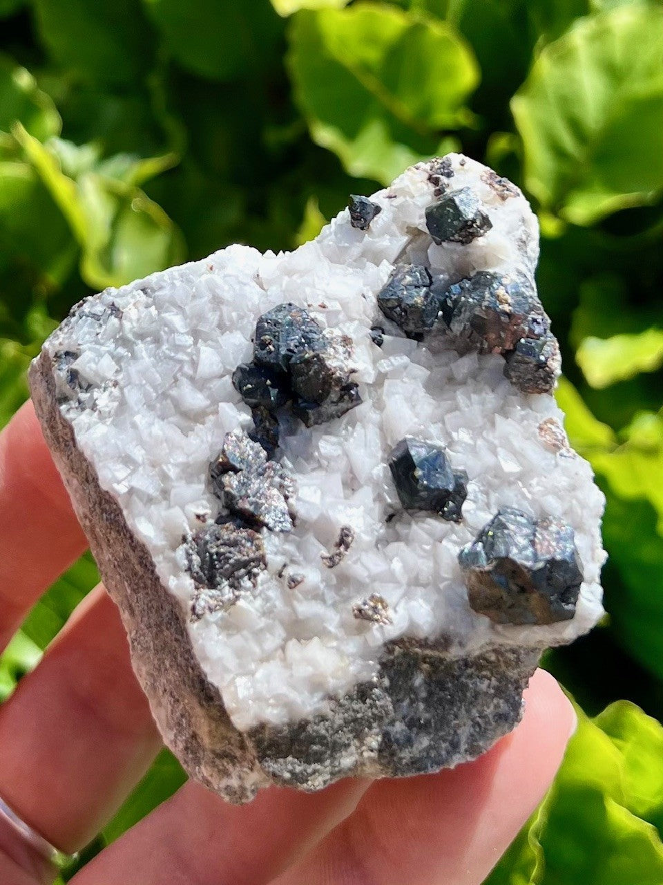 Cerussit med baryt unika 1