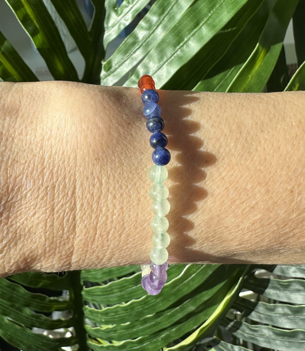Chakra armbånd 4 mm 4