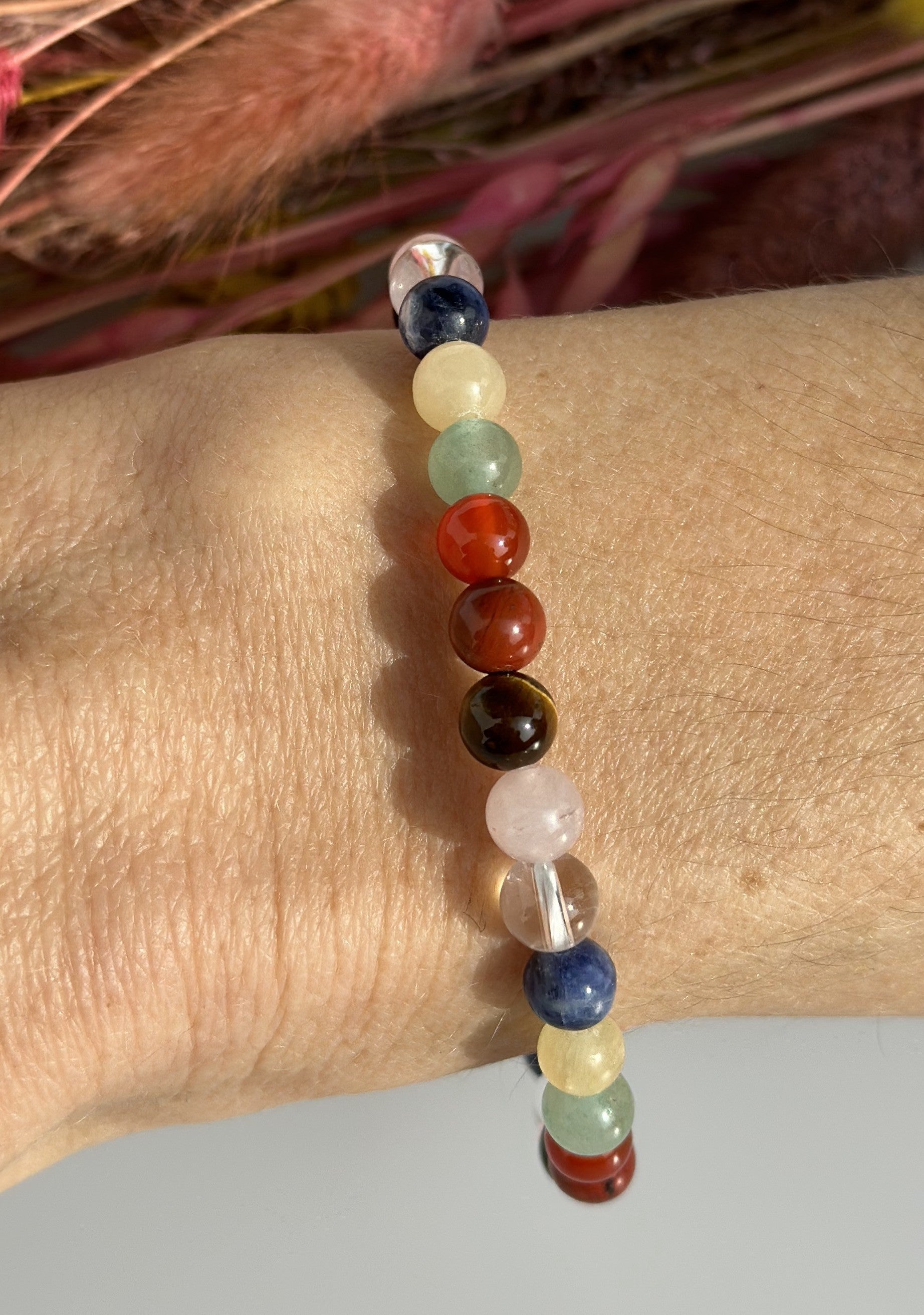 Chakra armbånd 6 mm 1