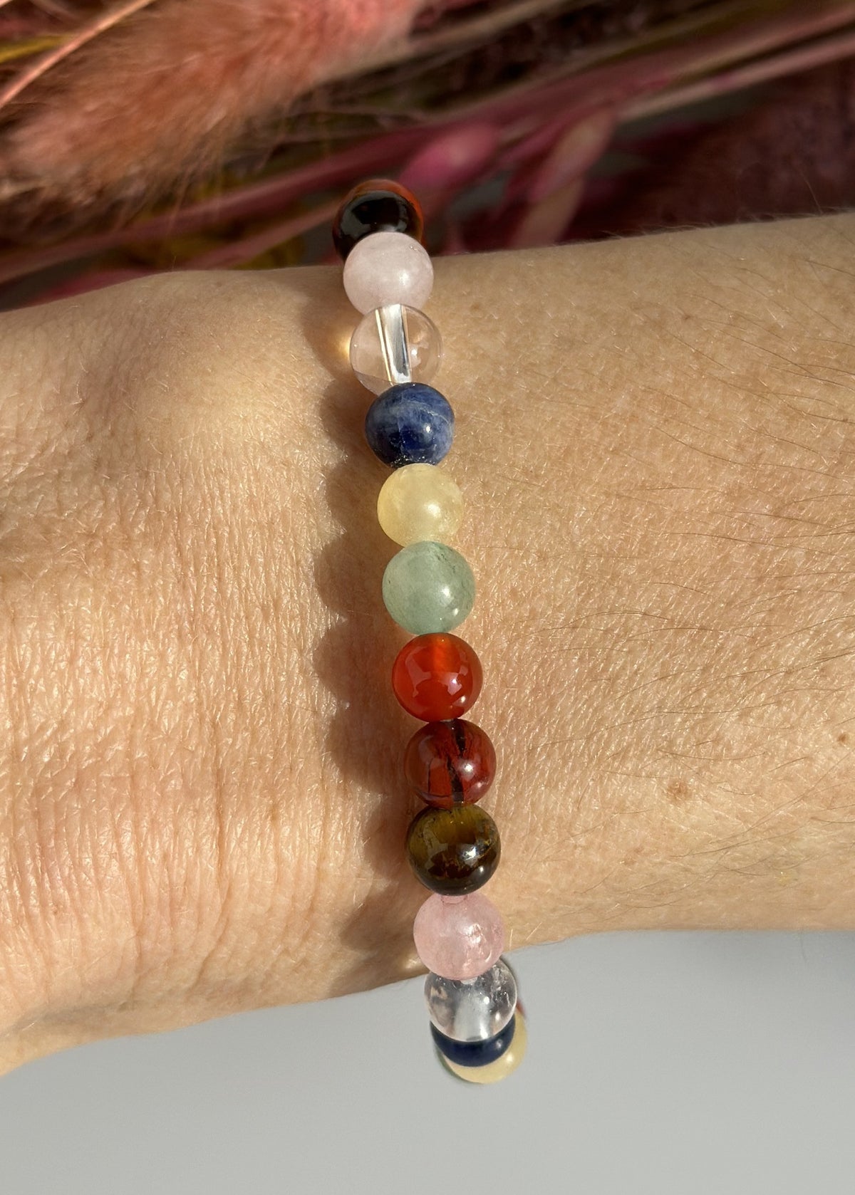 Chakra armbånd 6 mm 2
