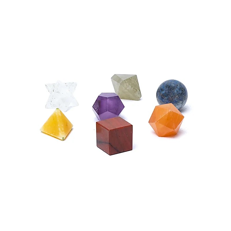 Chakra hellig geometri 7 delt sæt 2