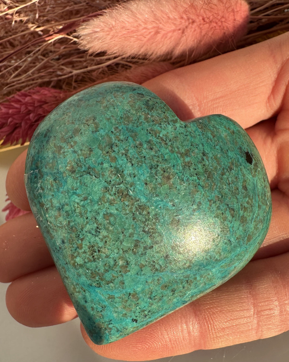 Chrysocolla - Hjerte 3