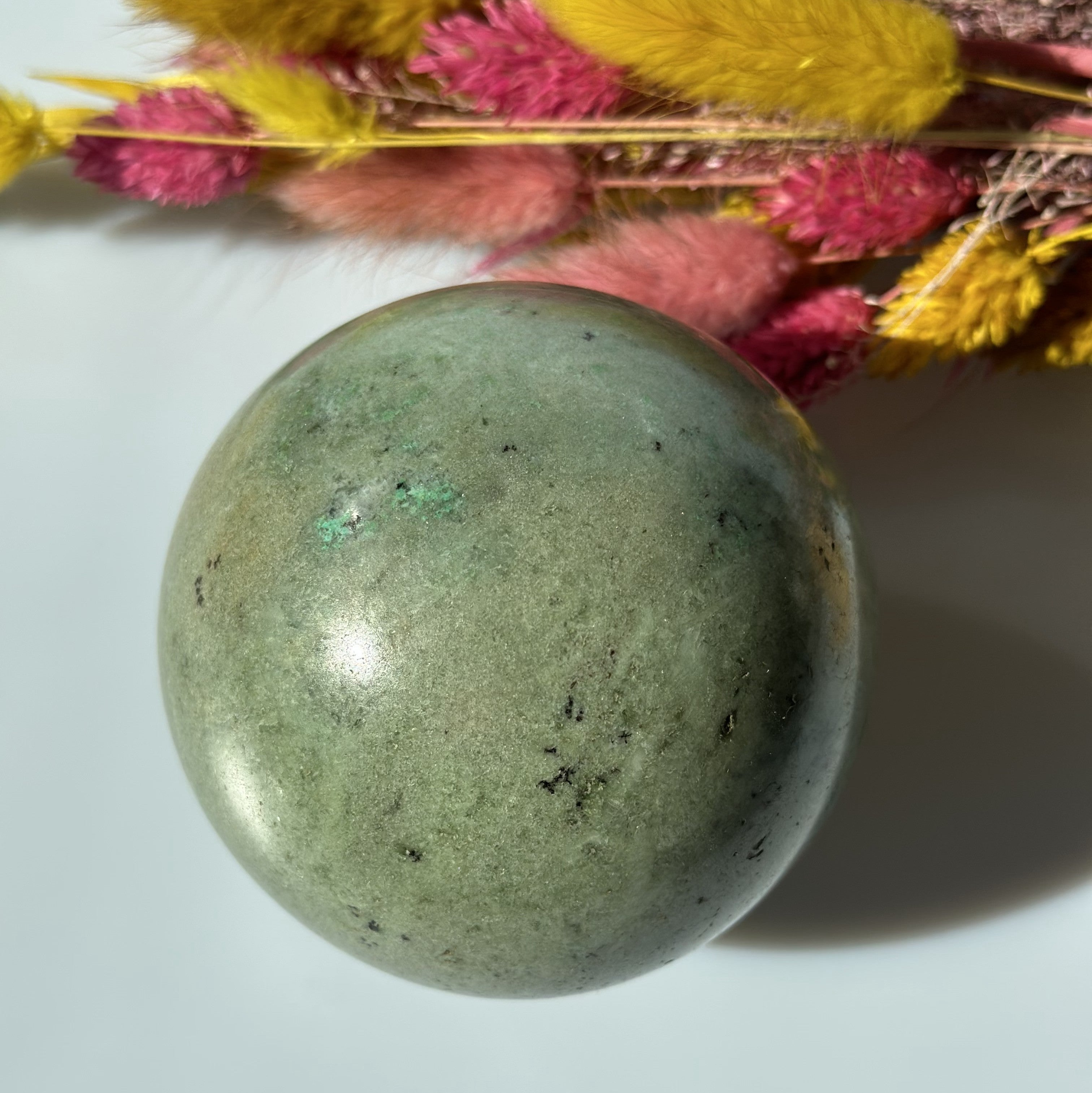 Chrysocolla kugle 8 - 9 cm 3