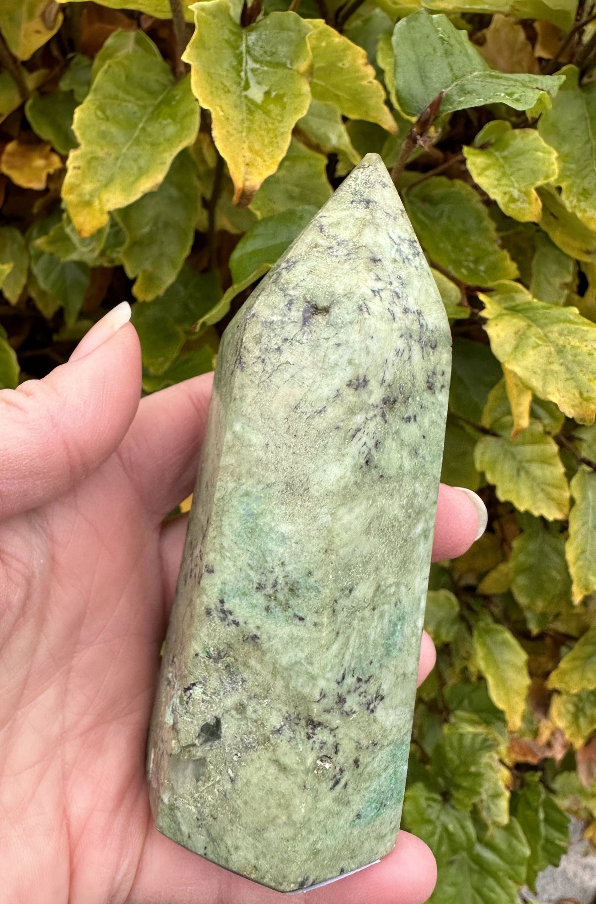 Chrysocolla Tårn 11,5 cm 1
