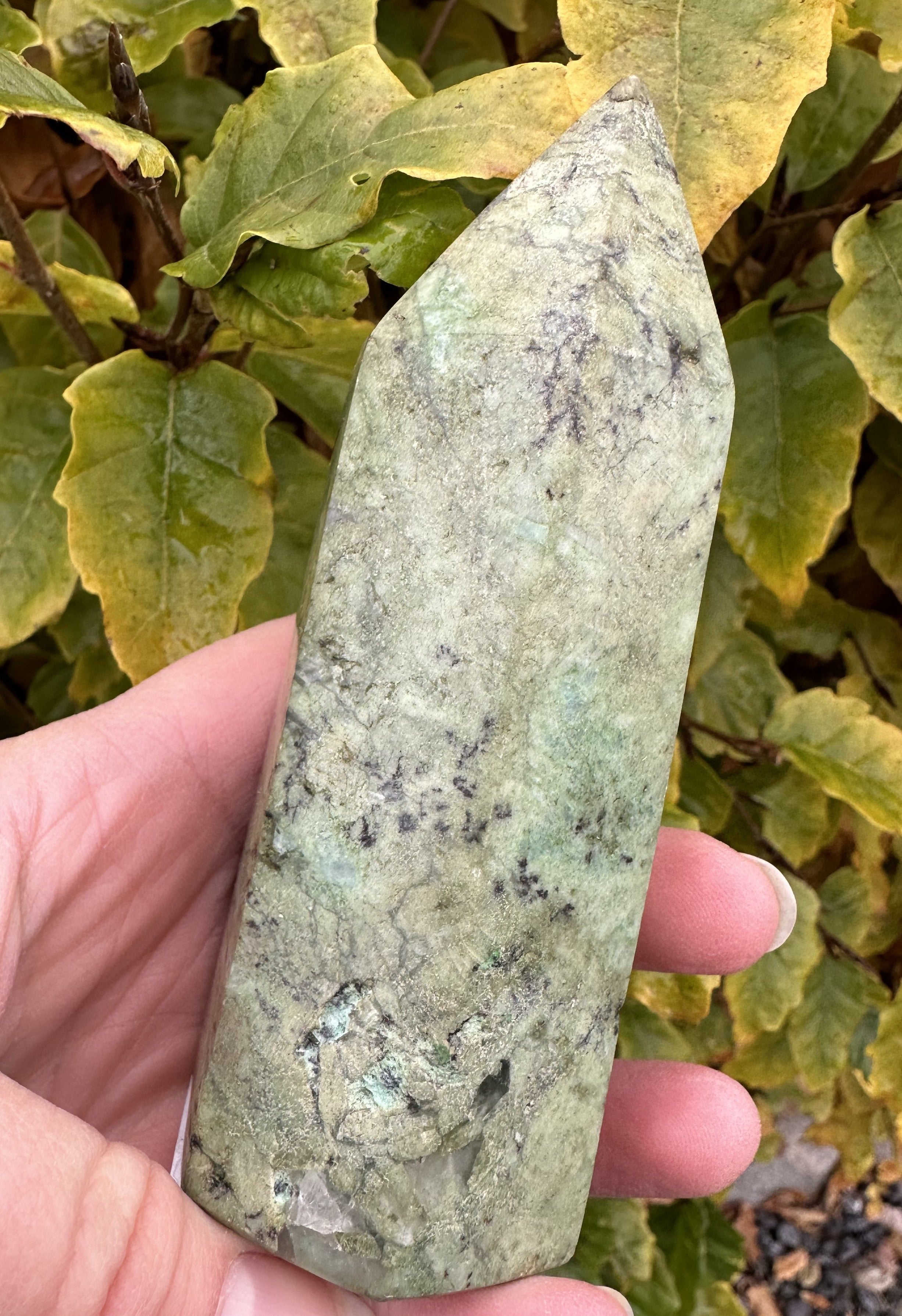 Chrysocolla Tårn 11,5 cm 2
