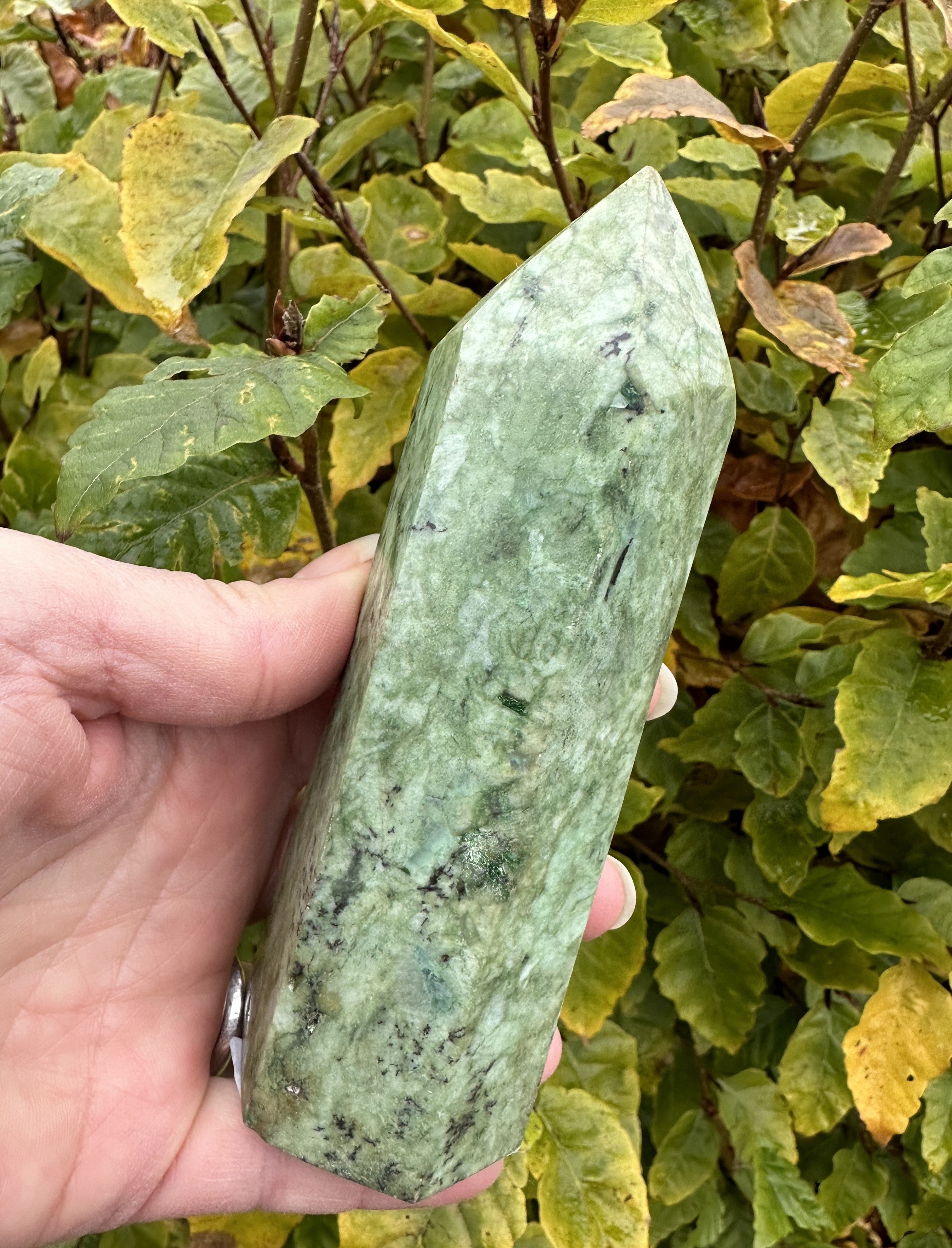 Chrysocolla Tårn 13 cm
