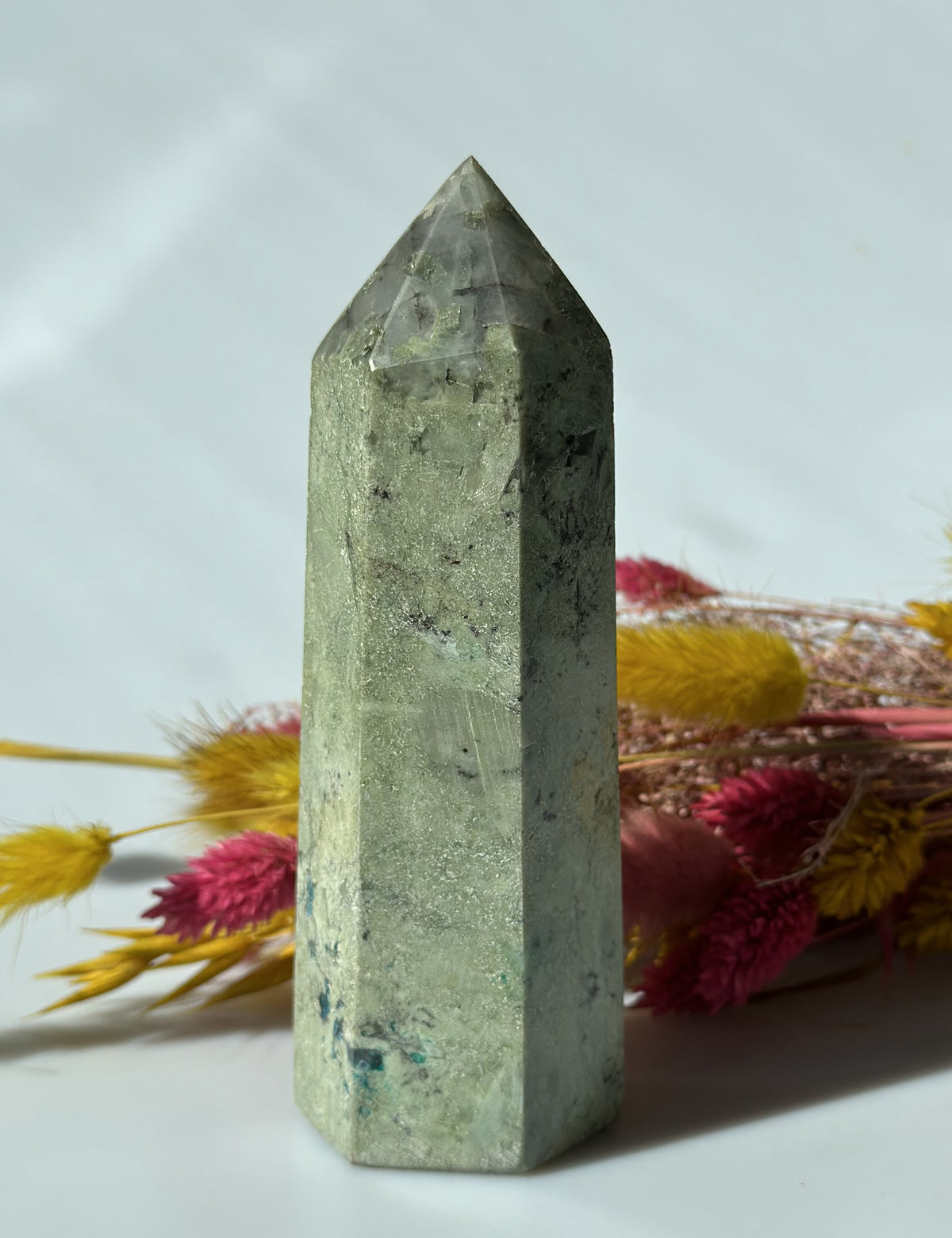 Chrysocolla Tårn 14 cm 3