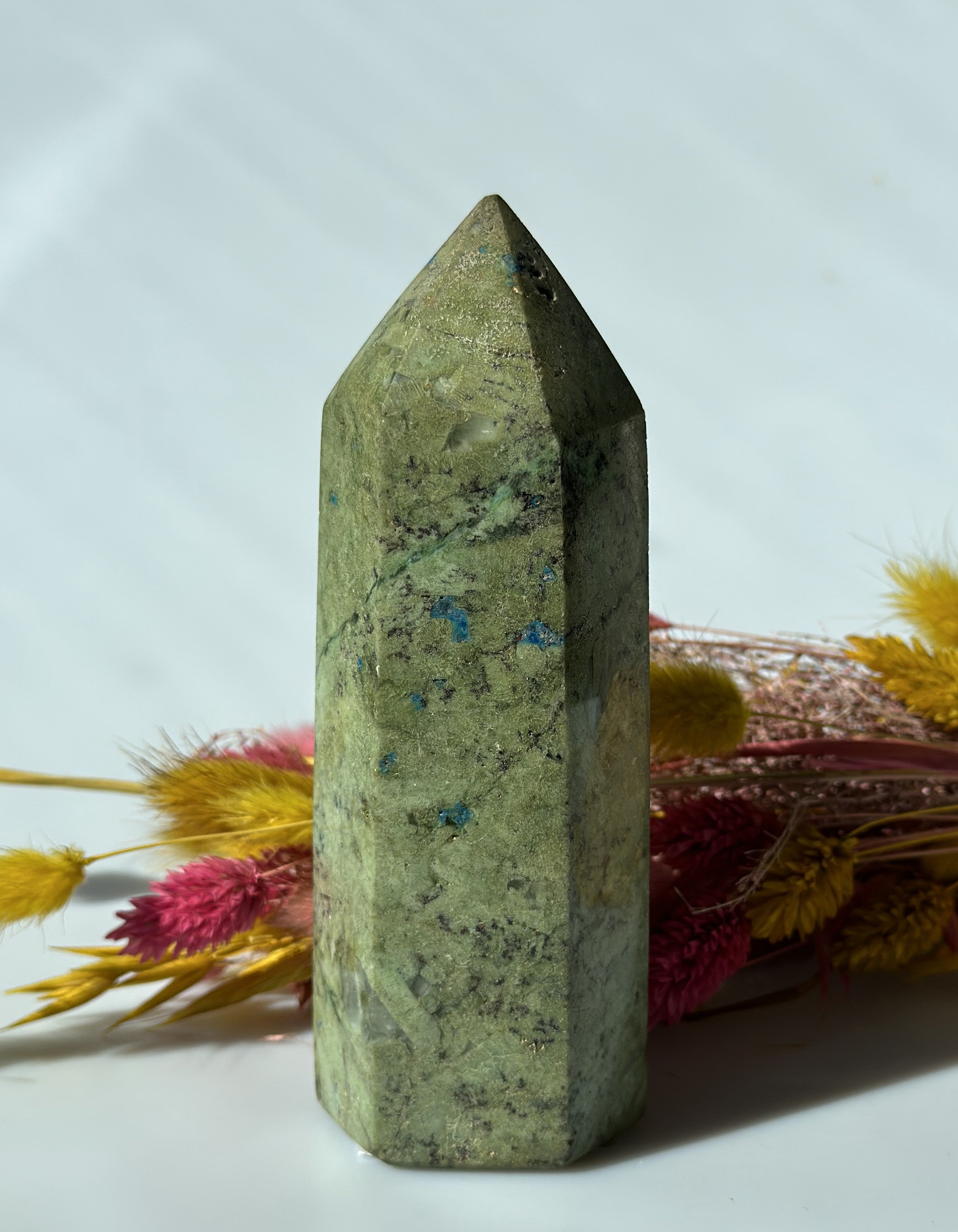 Chrysocolla Tårn 14,5 cm 2
