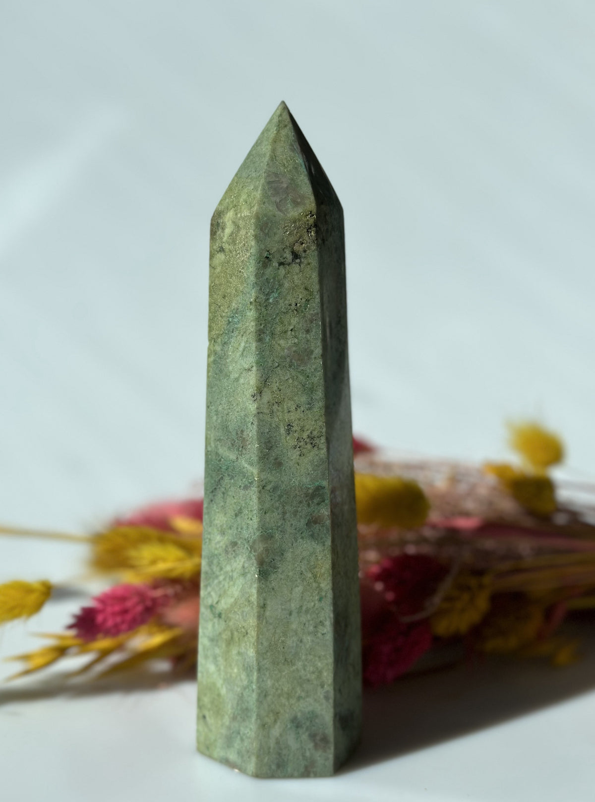 Chrysocolla Tårn 17,5 cm 2