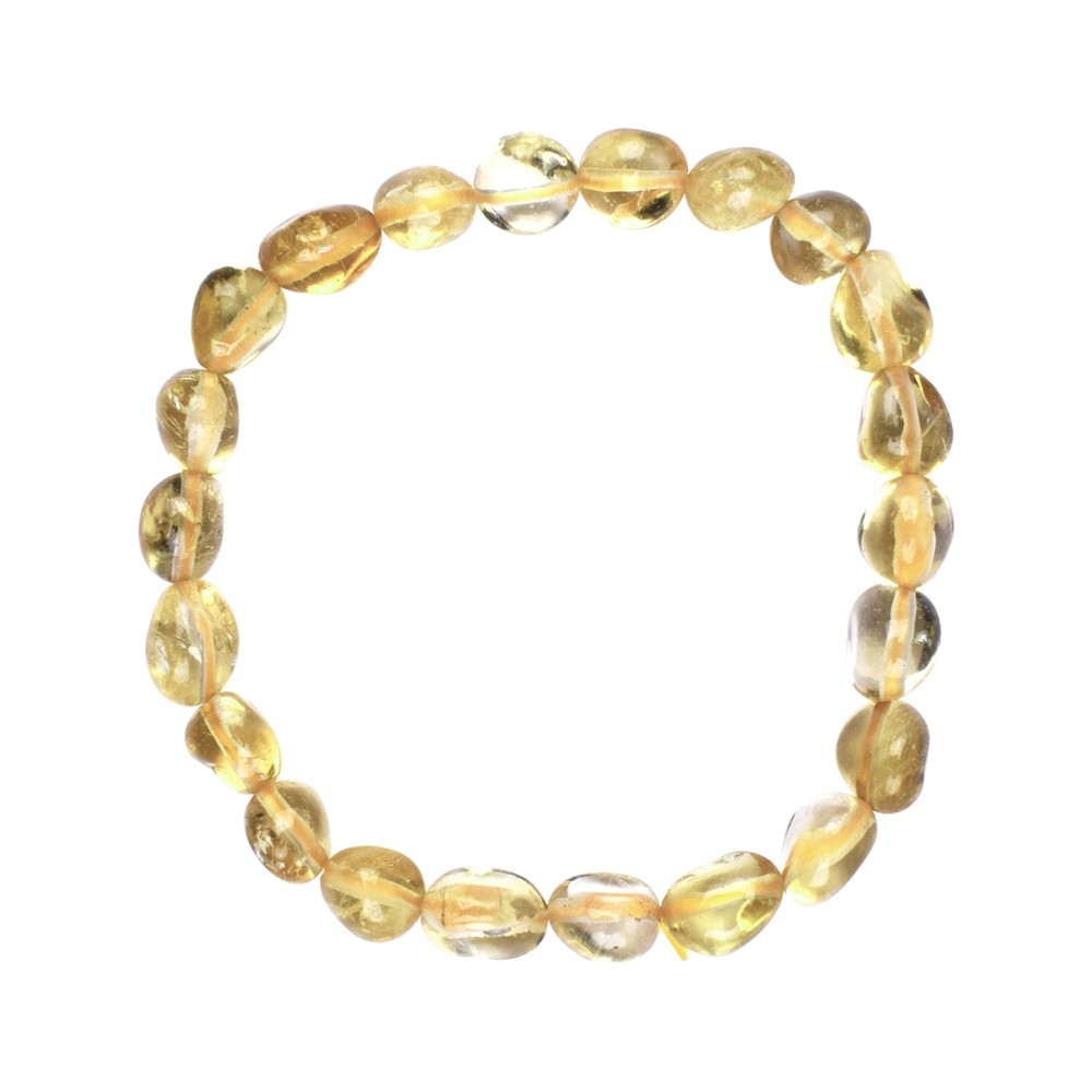Citrin armbånd 8 - 10 mm 2