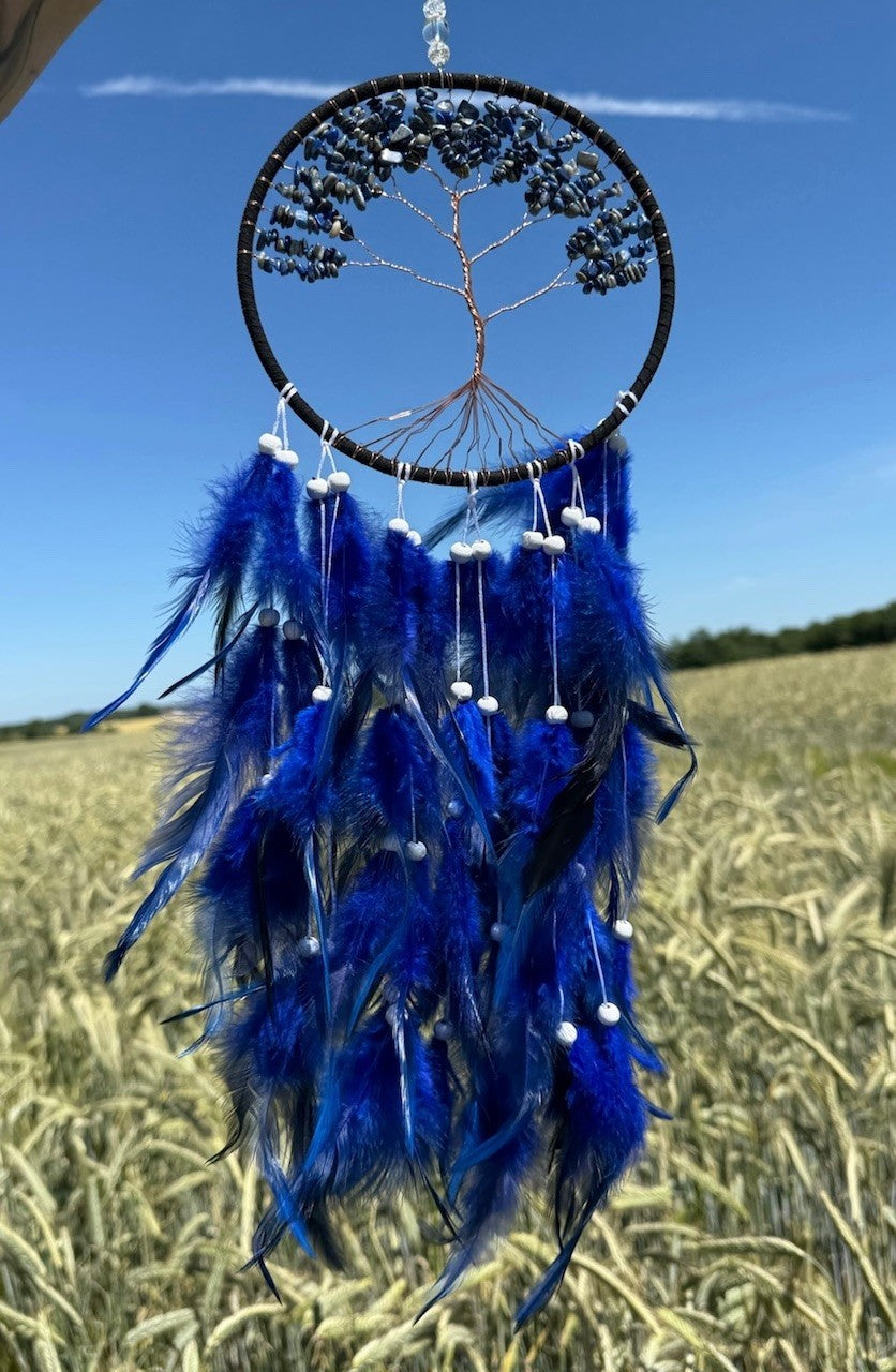 Drømmefanger Livets Træ lapis lazuli 1