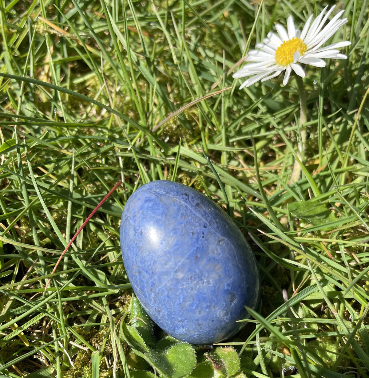 Dumortierit æg 3,5 cm 1