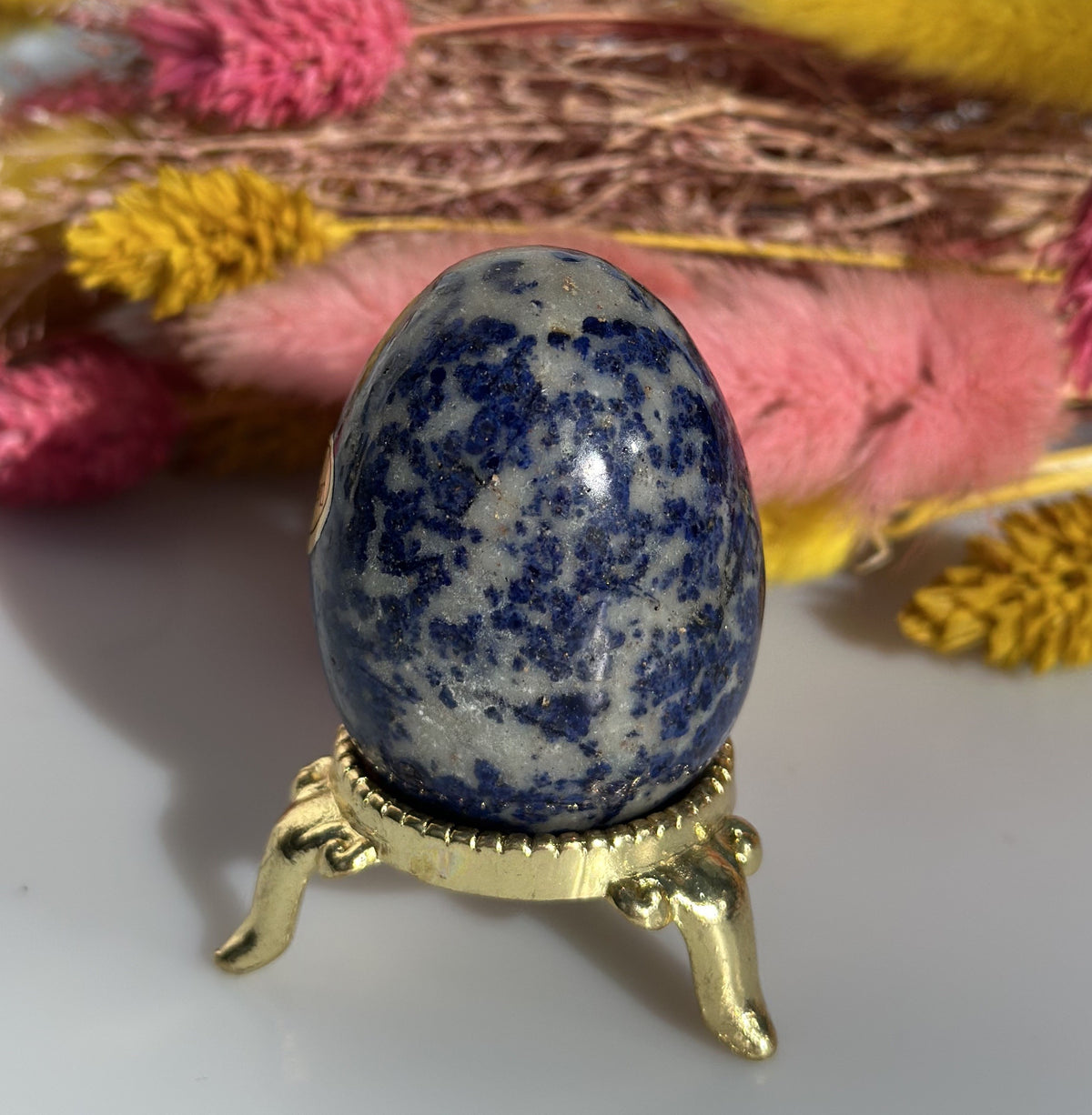 Dumortierit  æg 4,8 cm 2