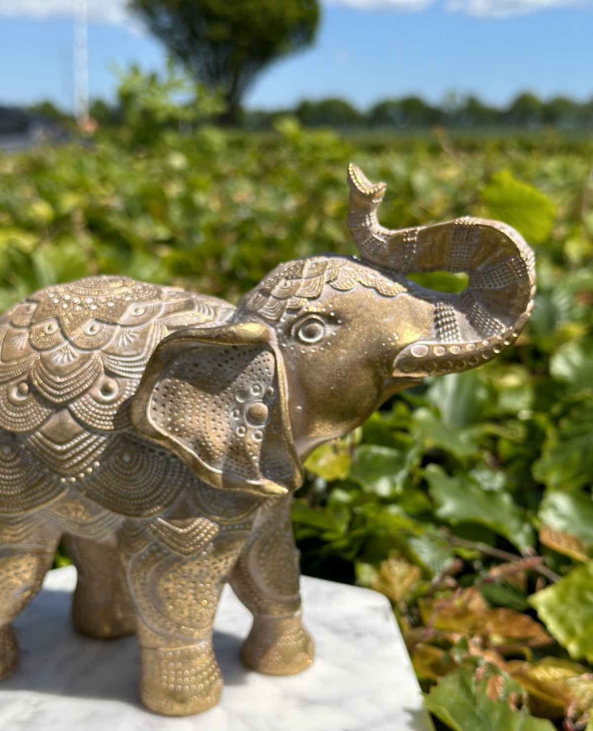 Elefant guld A 2