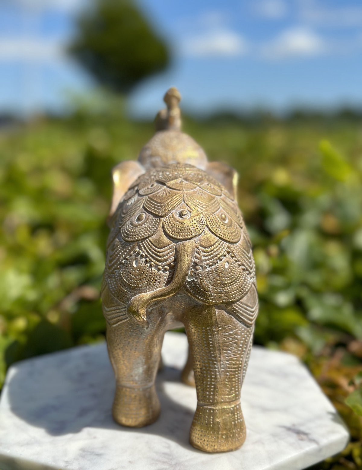 Elefant guld A 4