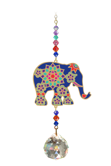 Elefant krystal ophæng