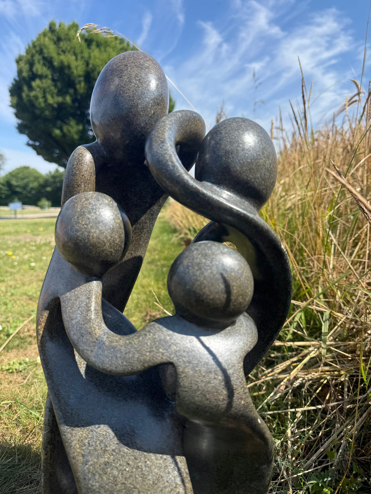 Familie Skulptur