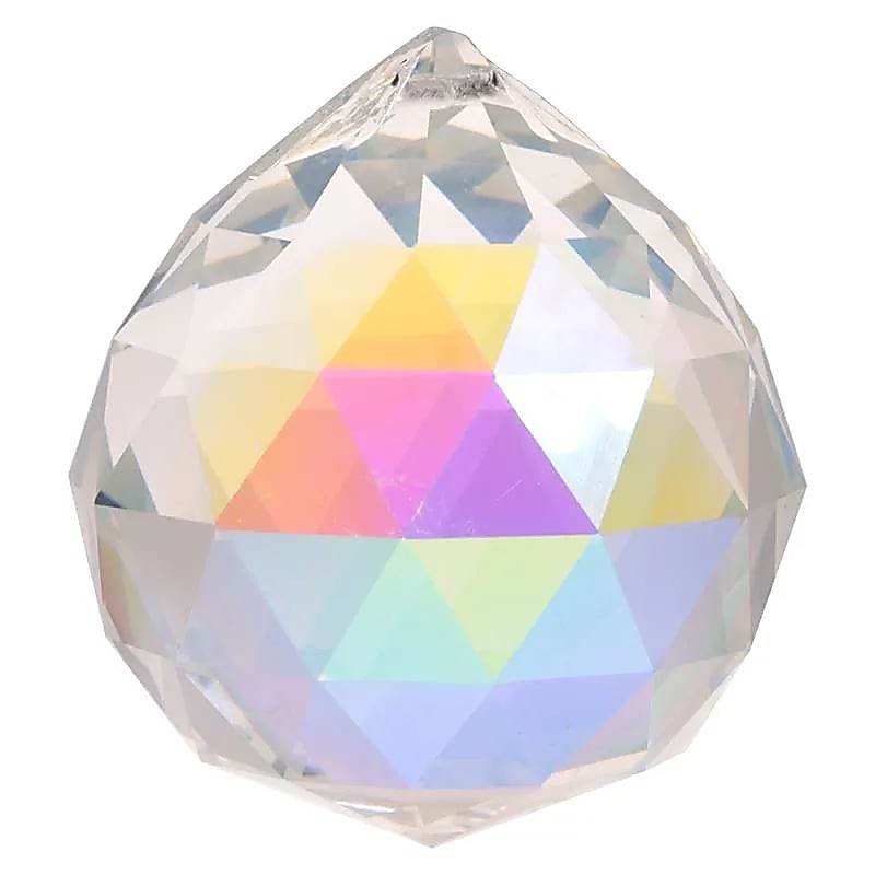 Feng Shui Krystal 5 cm - Dark Pearl
