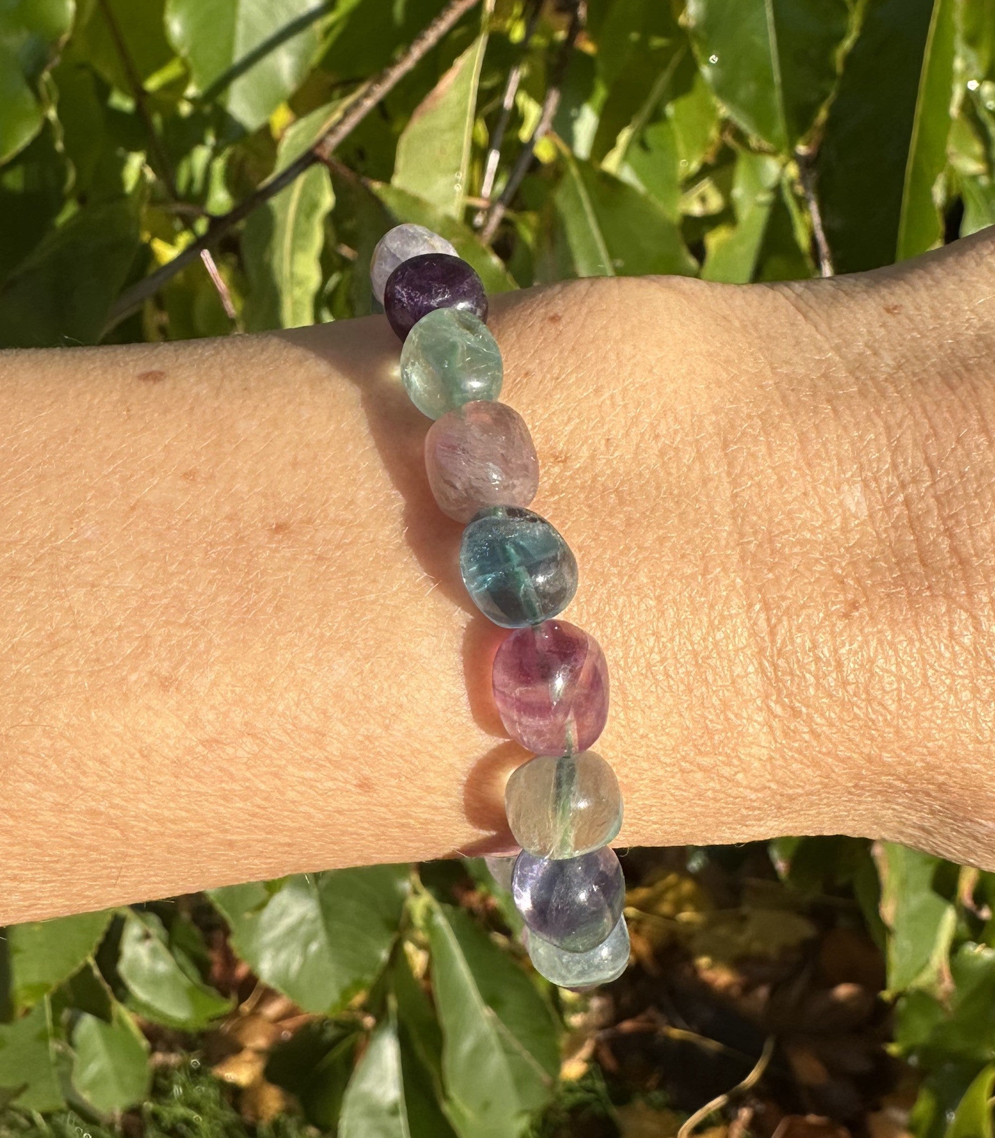 Fluorit armbånd 1