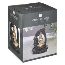 Fontæne m. blade og Buddha 2