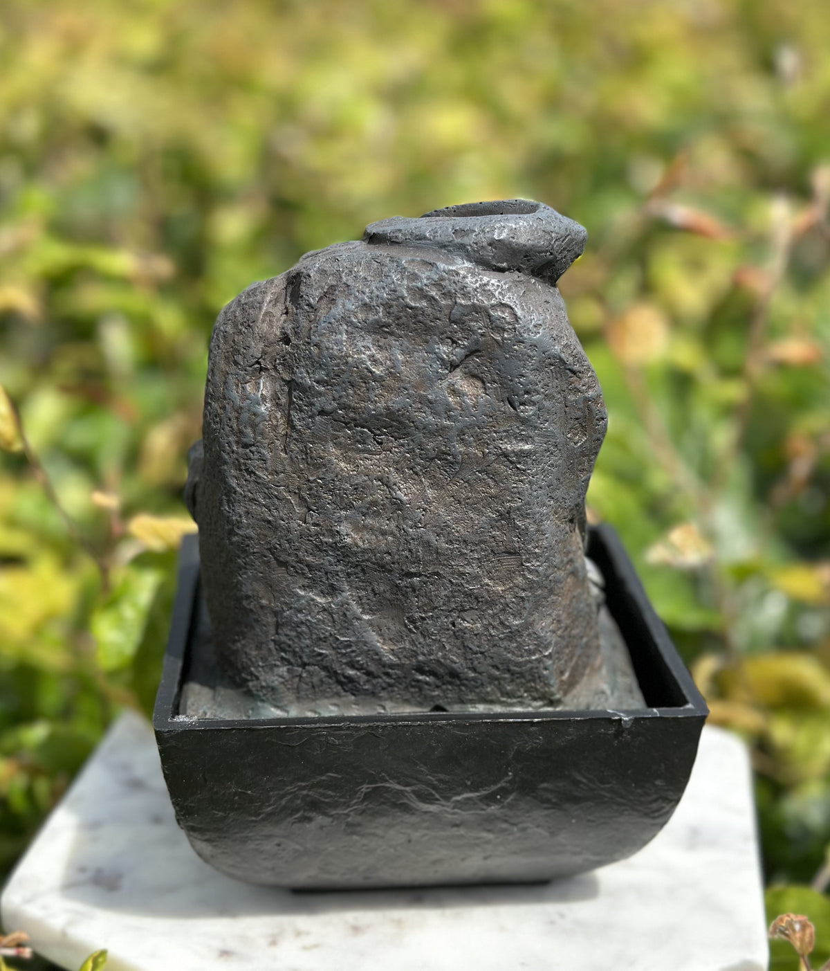 Fontæne m. Buddha i grå 4