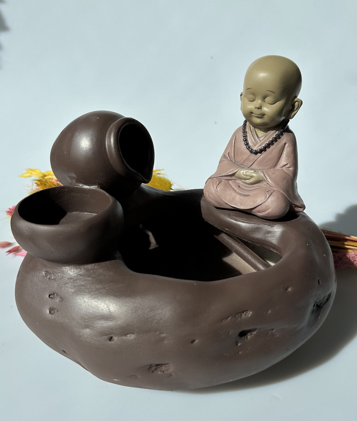 Fontæne med lille buddha 4