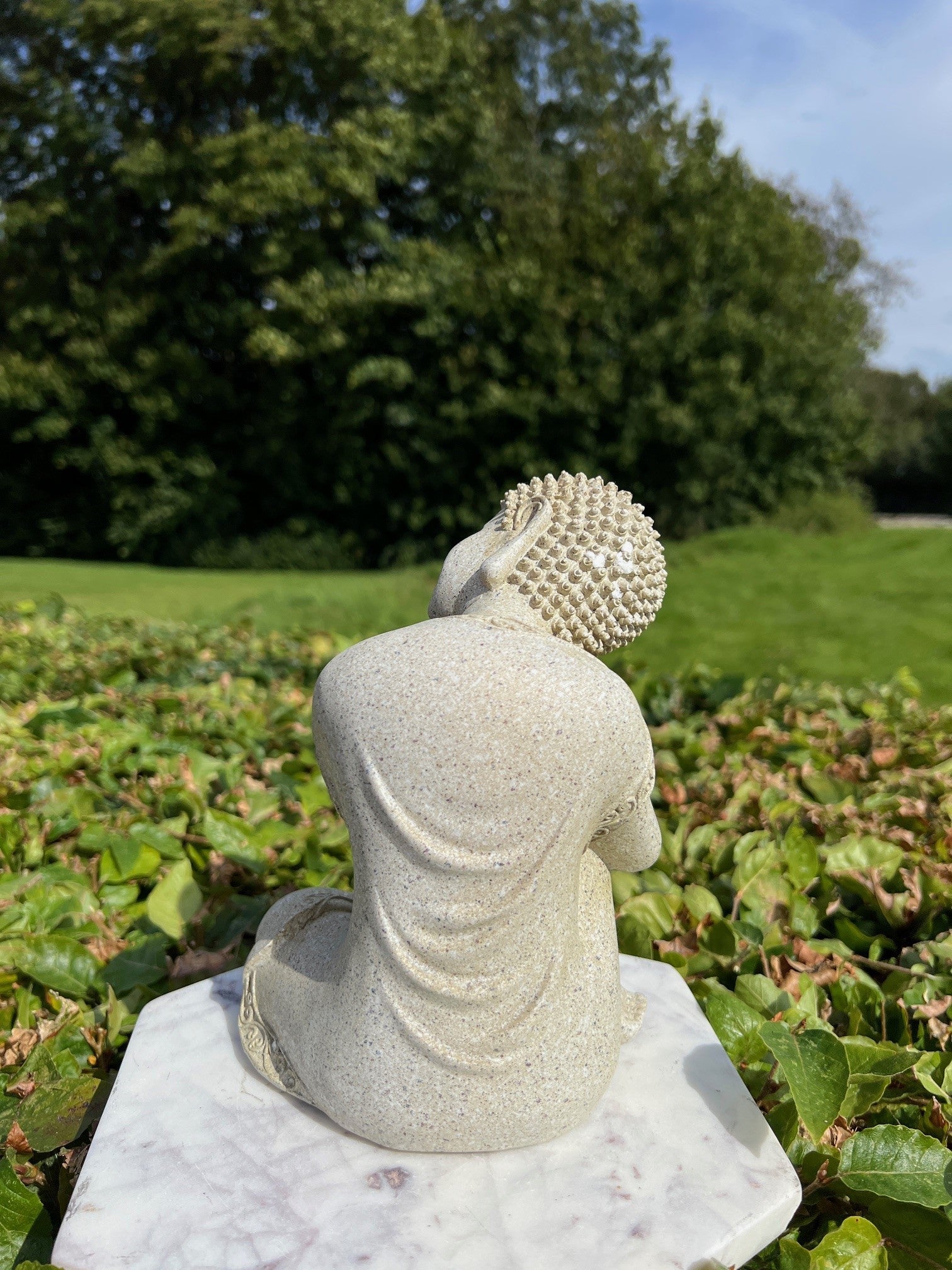 Fredfyldt buddha statue 3