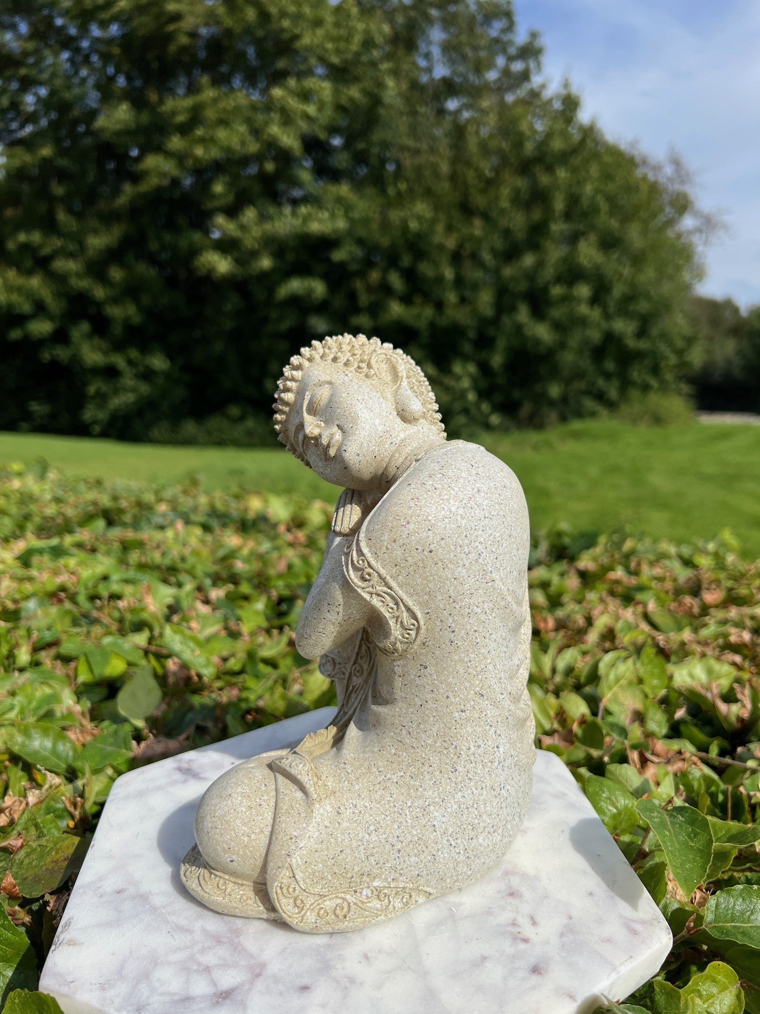 Fredfyldt buddha statue 4