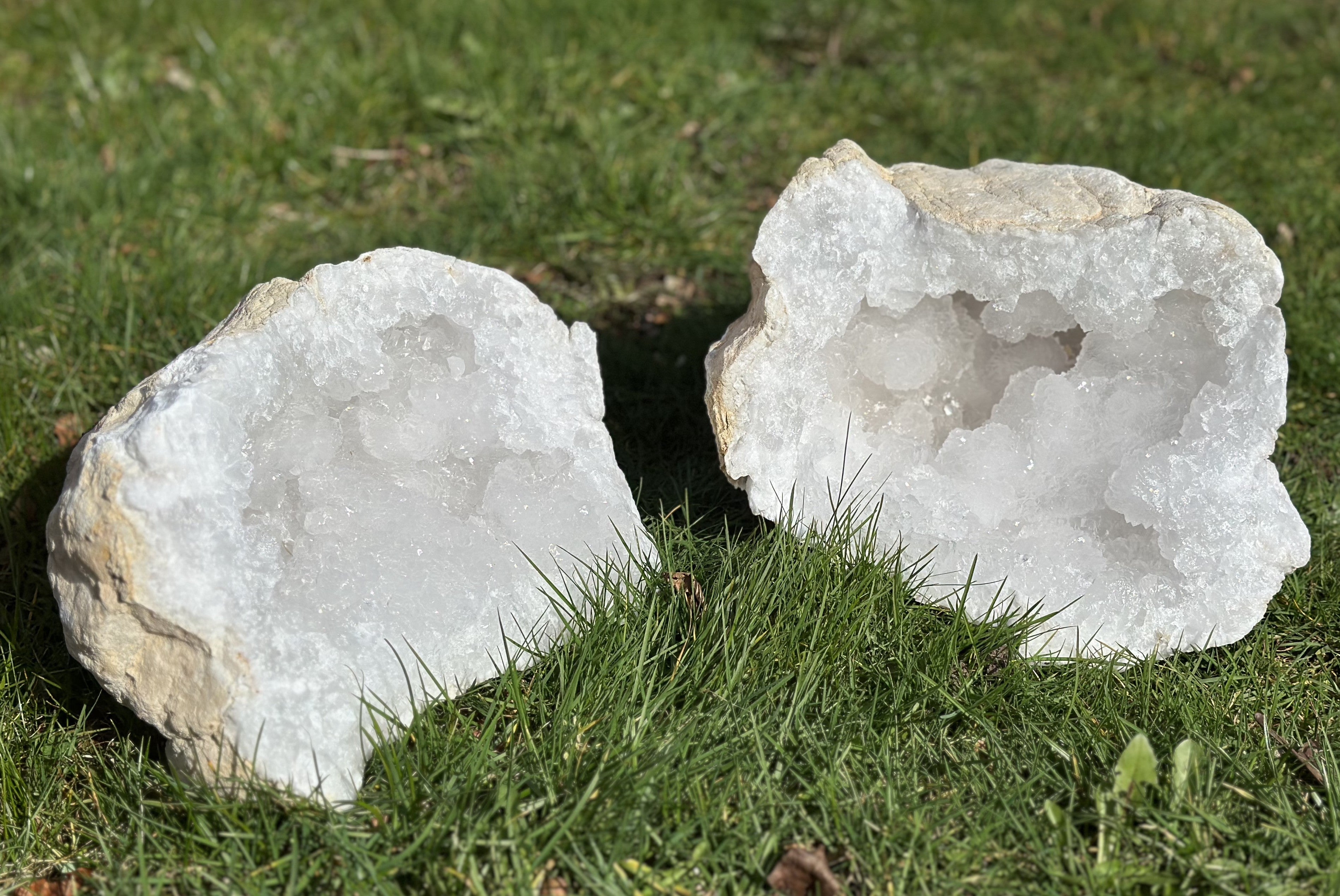 Gigantisk bjergkrystal geode 1