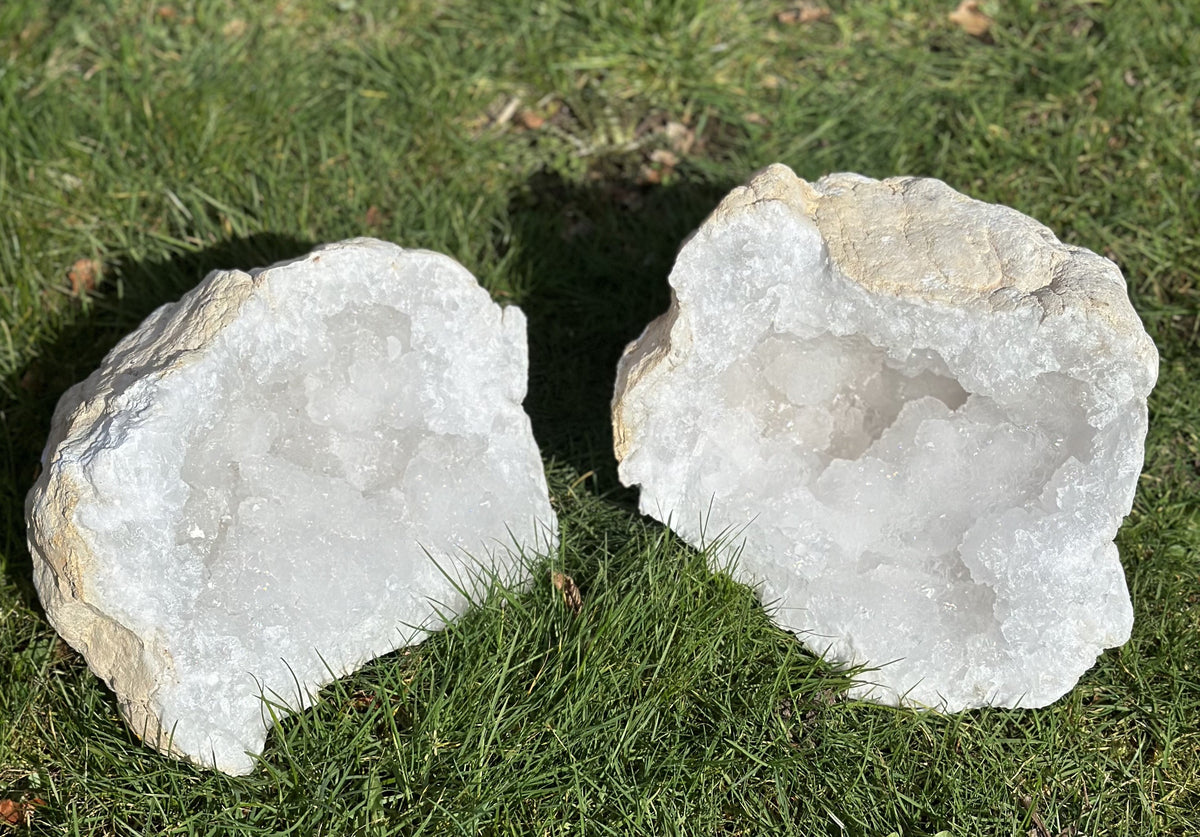 Gigantisk bjergkrystal geode 3