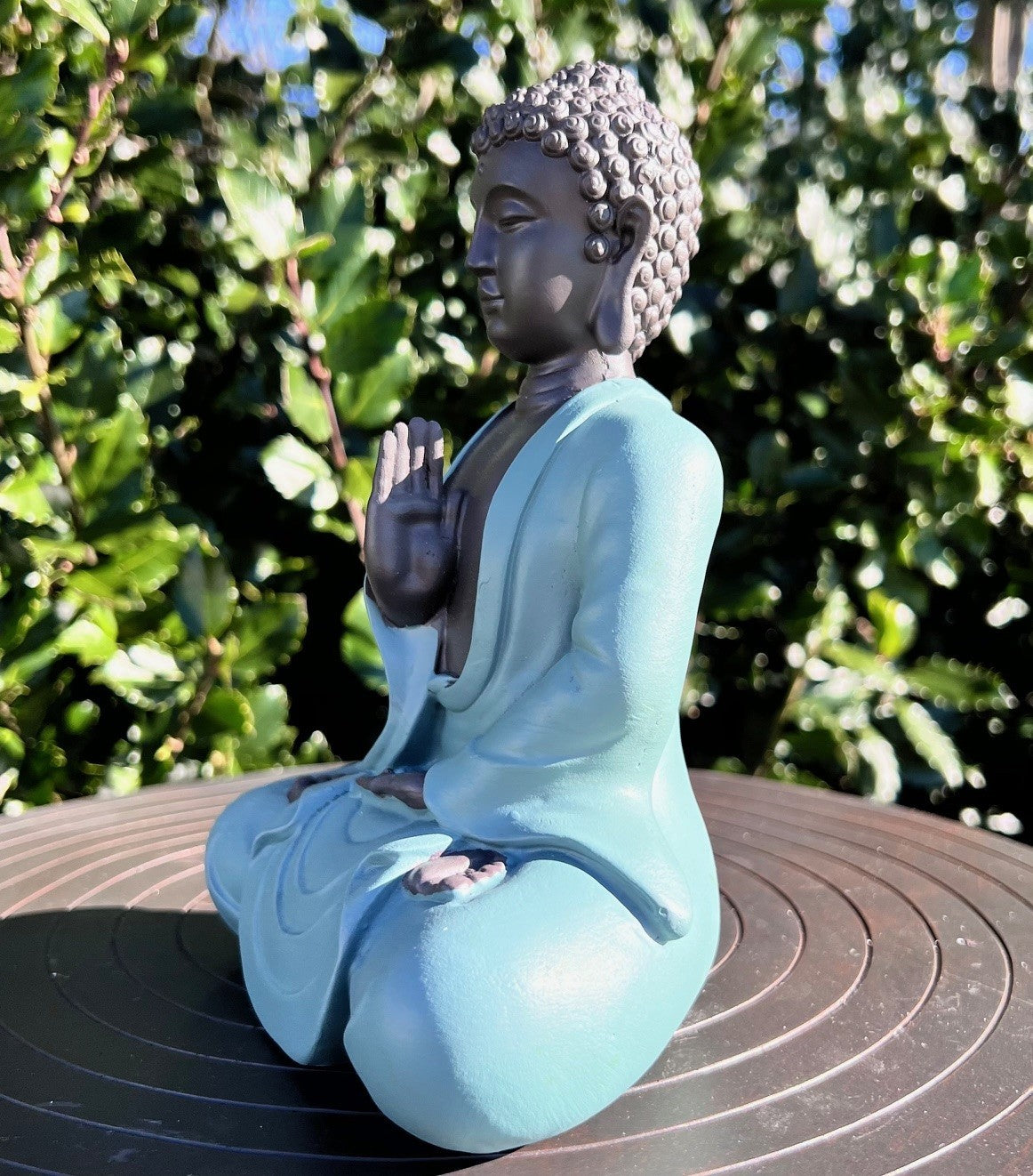 Grøn buddha statue 3
