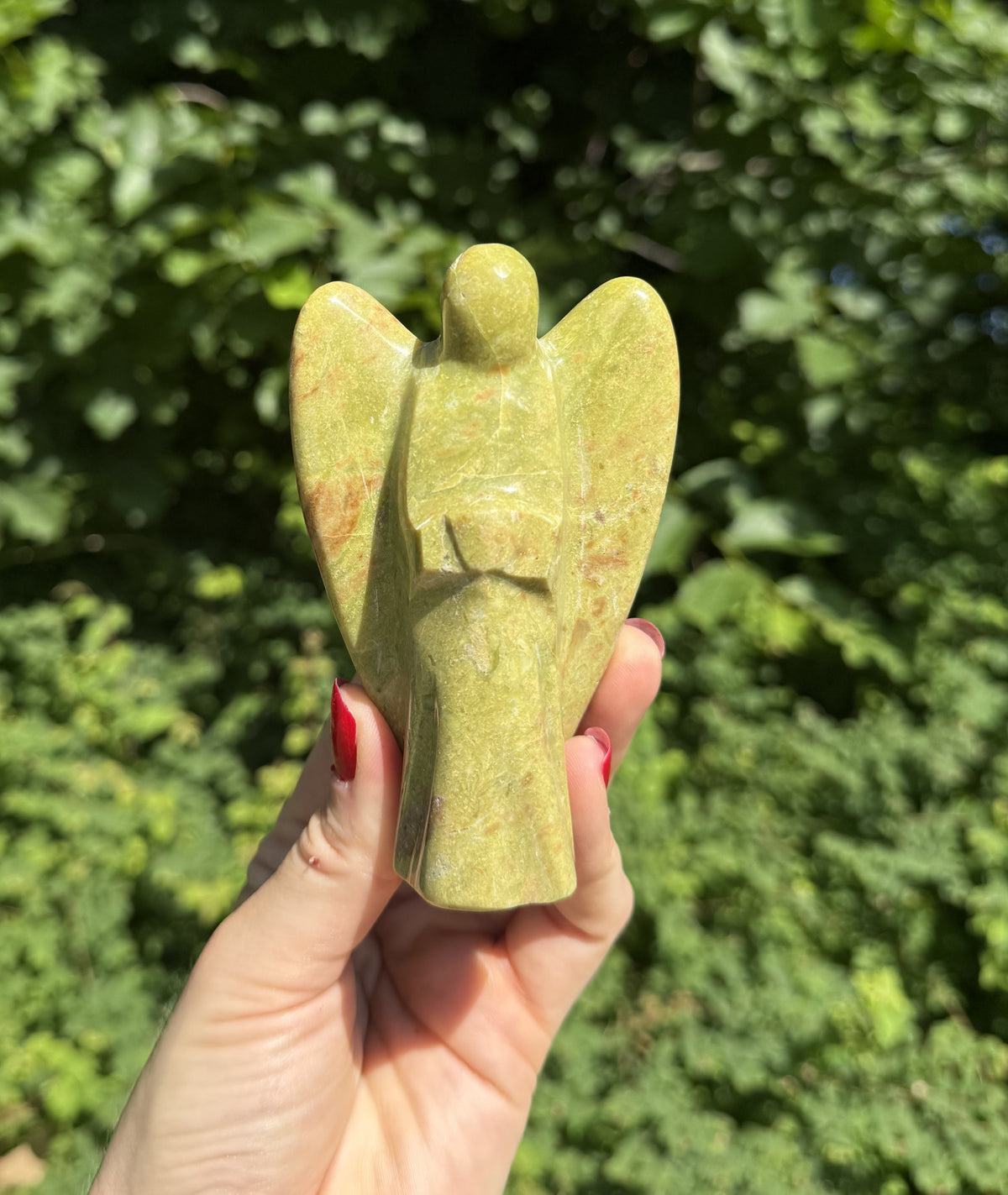 Grøn opal engel 1