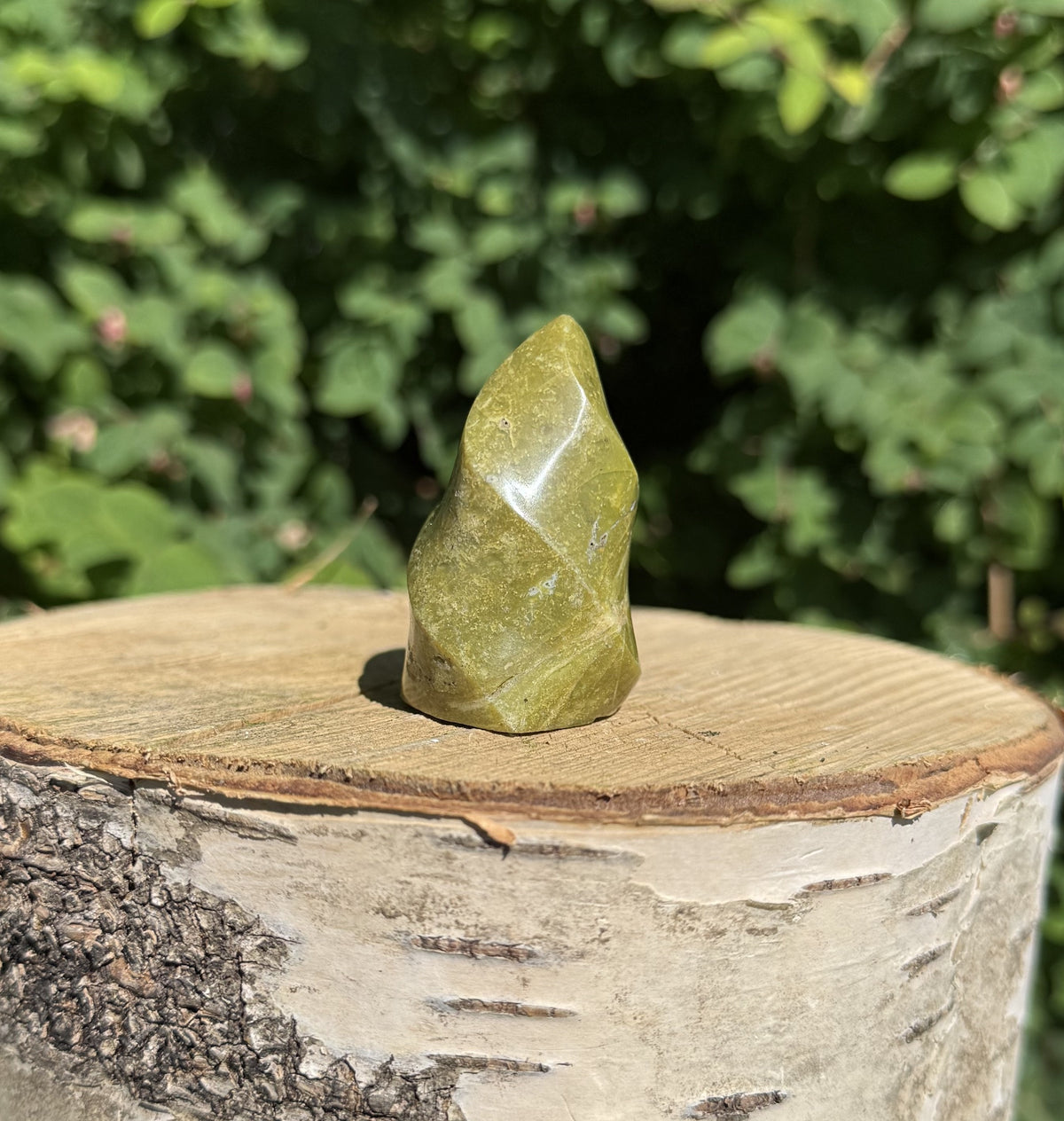 Grøn opal flamme 5 3